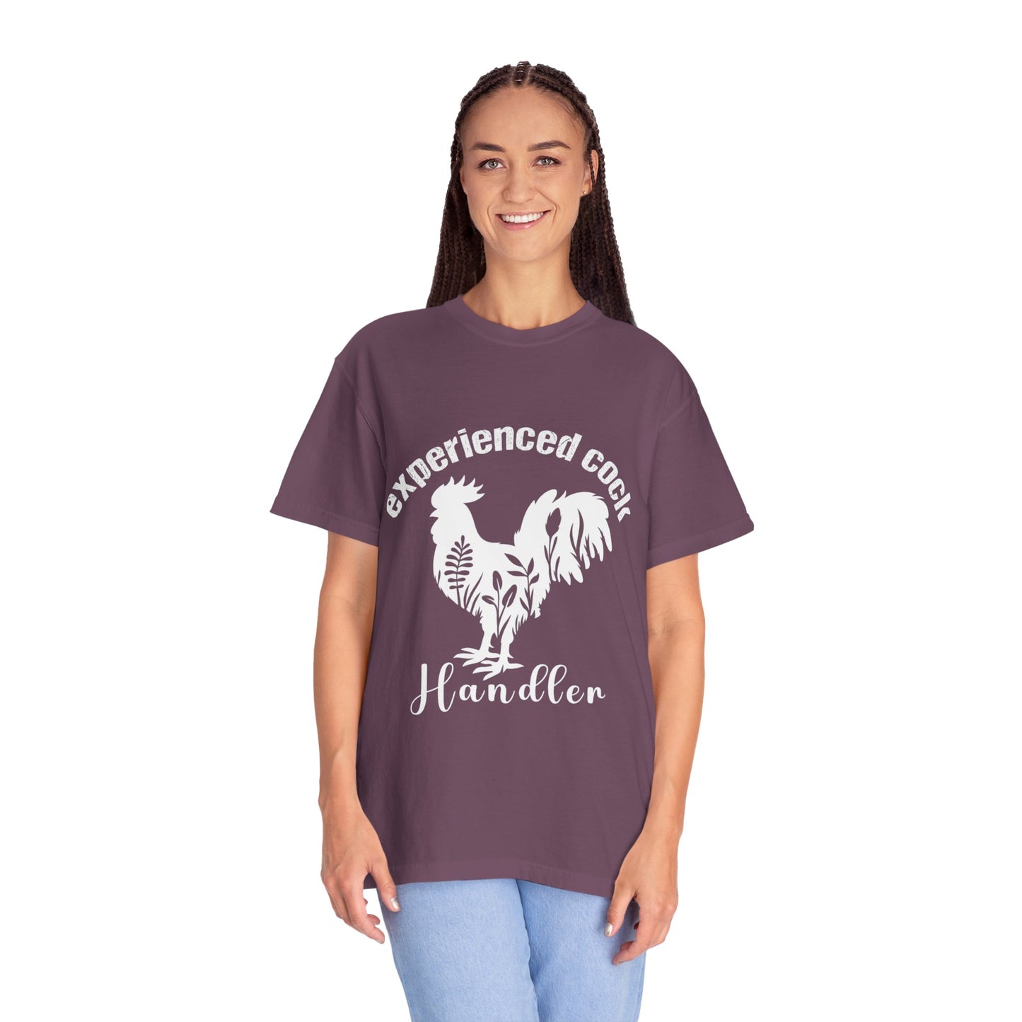 Experienced Cock Handler T-shirt, Unisex Style, Funny Gift, Chicken Lover Tee, Farm Enthusiast Apparel, Casual Wear