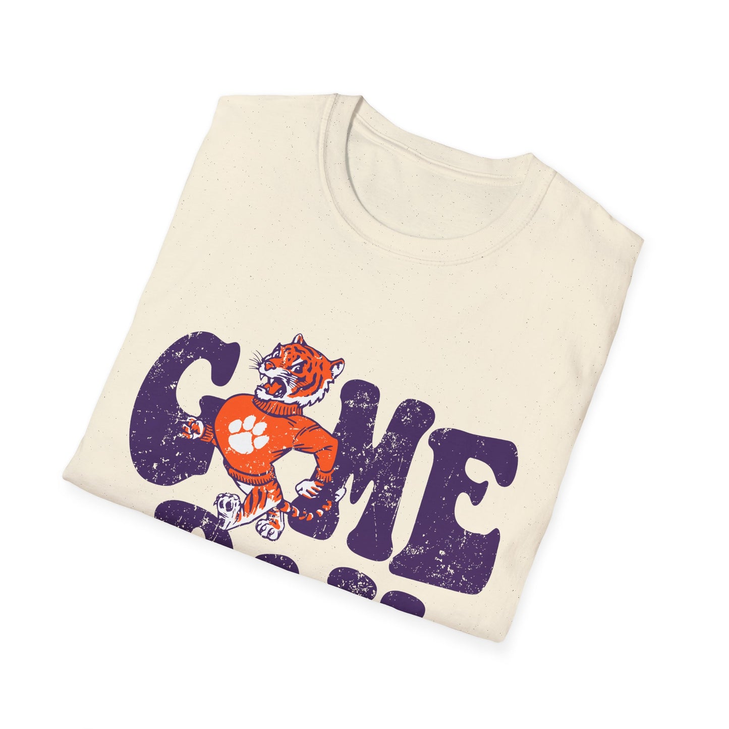 Game Day T-Shirt for Fans, Unisex Softstyle Tee, Sportswear, Tailgate Shirt, College Football Shirt