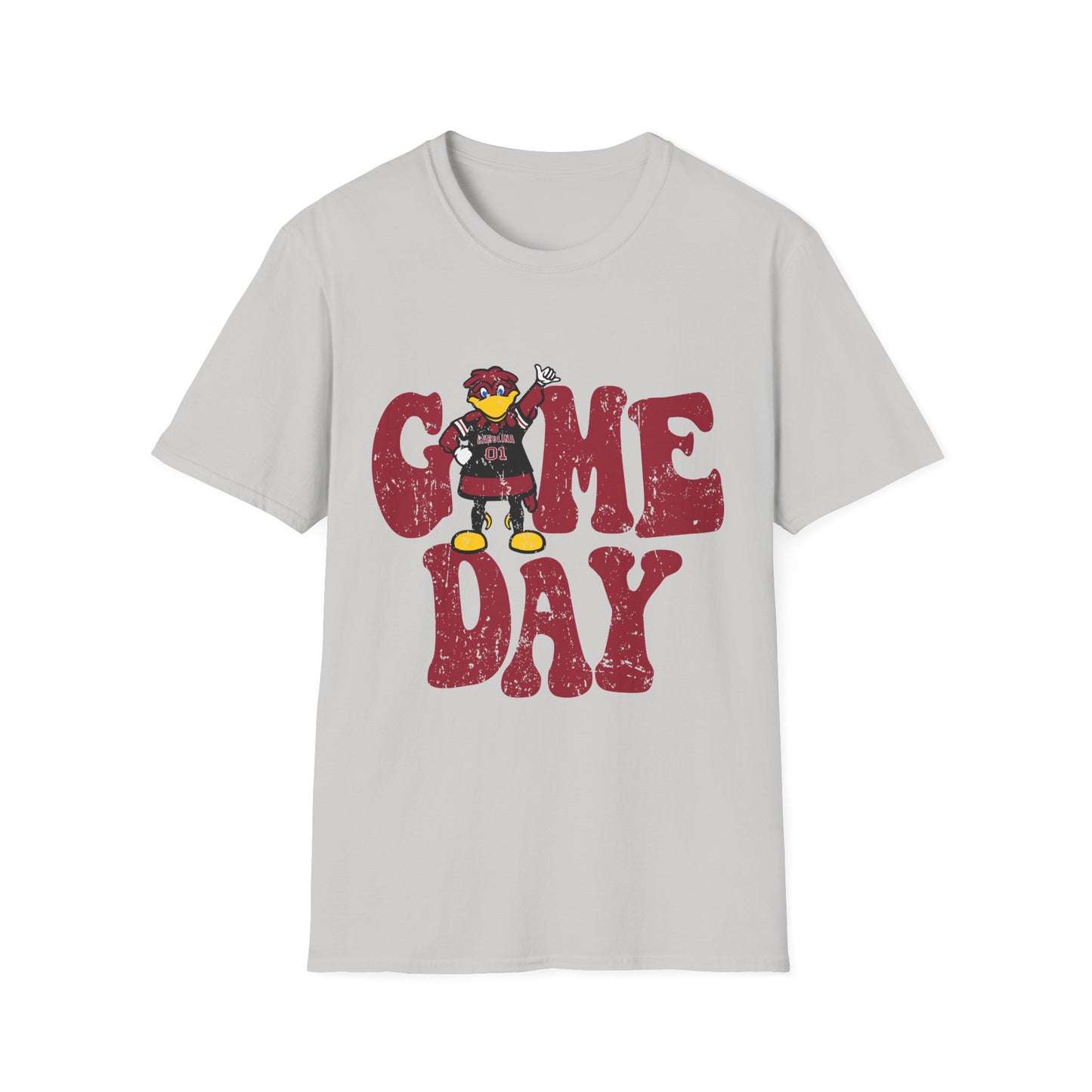 Game Day Unisex Softstyle T-Shirt, Fun Graphic Tee, Casual Wear, Sports Fan Apparel, Gift for Him/Her, Playful Shirt