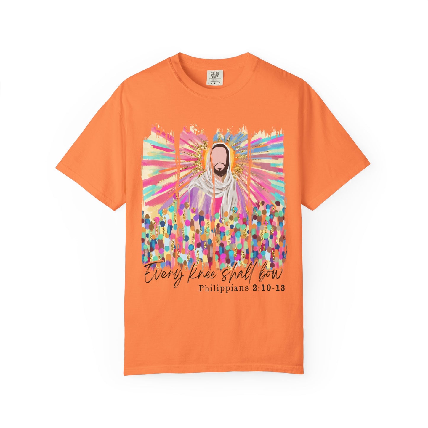 Colorful Faith T-Shirt, Biblical Verse Tee, Inspirational Apparel, Unisex Graphic Shirt, Christian Gift Idea, Religious T-Shirt