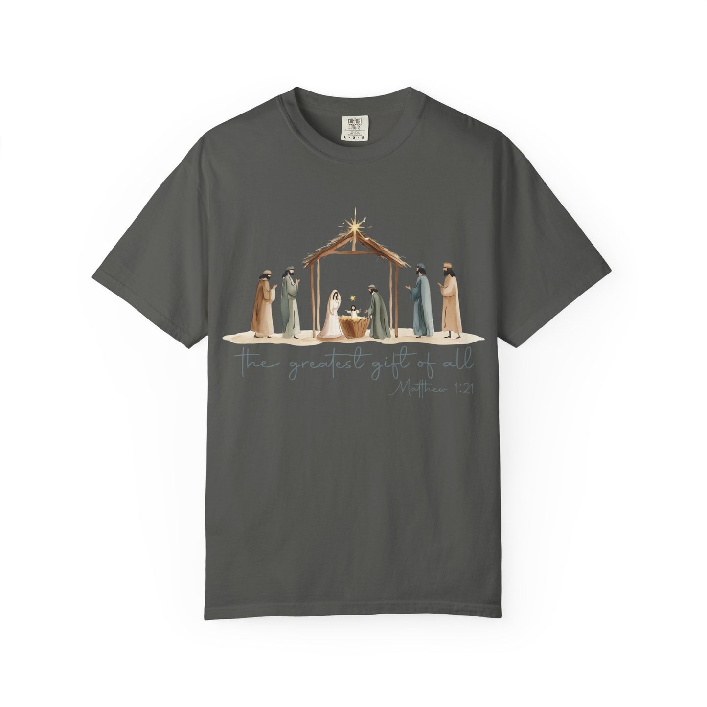 Nativity Scene T-Shirt Comfort Colors
