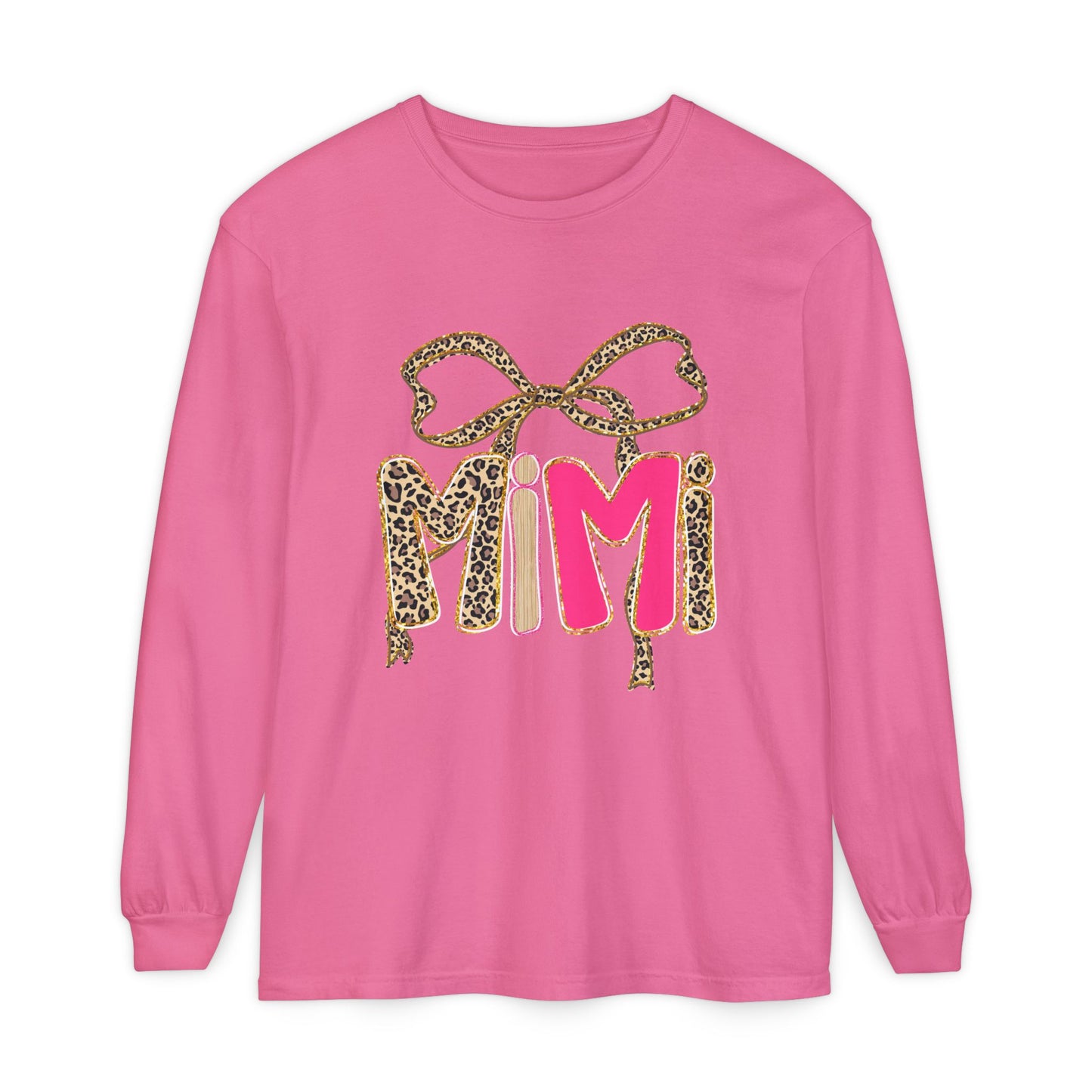 Mimi Neon Leopard Long Sleeve T-Shirt