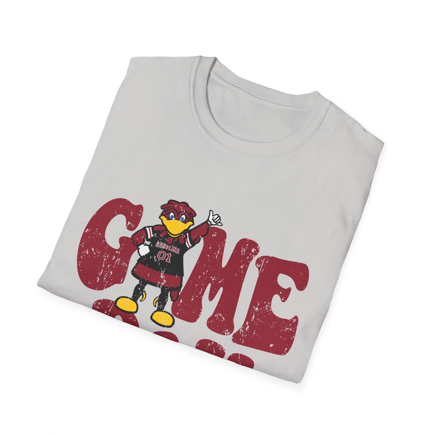 Game Day Unisex Softstyle T-Shirt, Fun Graphic Tee, Casual Wear, Sports Fan Apparel, Gift for Him/Her, Playful Shirt