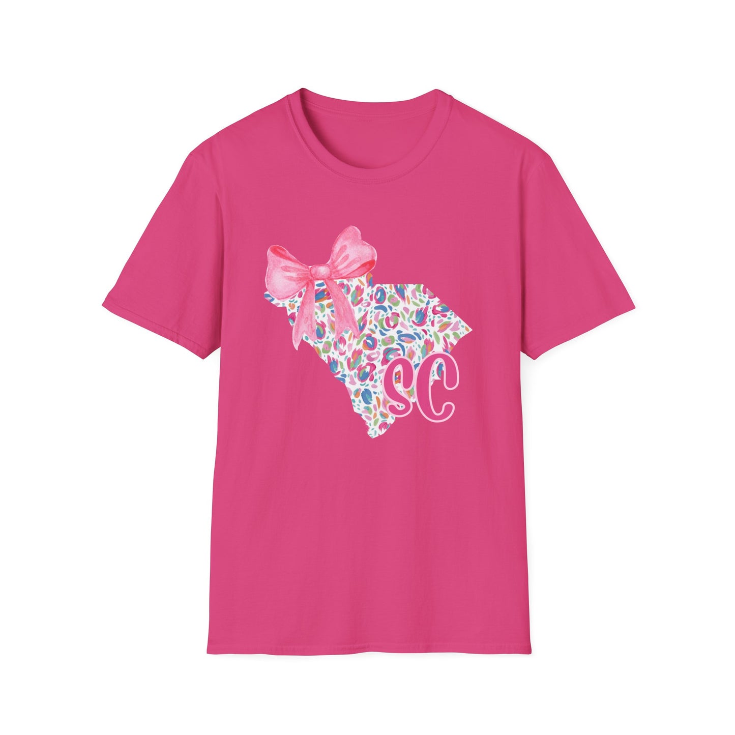 South Carolina Monogram T-Shirt, Cute Gift for Her, Southern Pride Apparel, Spring/Summer Fashion, Fun Birthday/Party Shirt