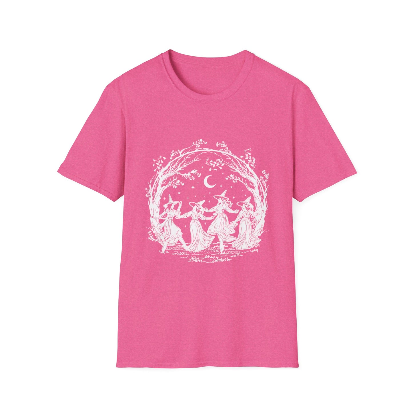 Enchanted Forest T-Shirt, Nature Lover Shirt, Bohemian Graphic Tee, Witchy Style Top, Gift for Magical Occasions