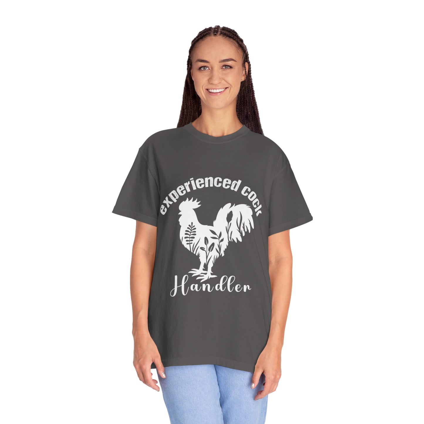 Experienced Cock Handler T-shirt, Unisex Style, Funny Gift, Chicken Lover Tee, Farm Enthusiast Apparel, Casual Wear