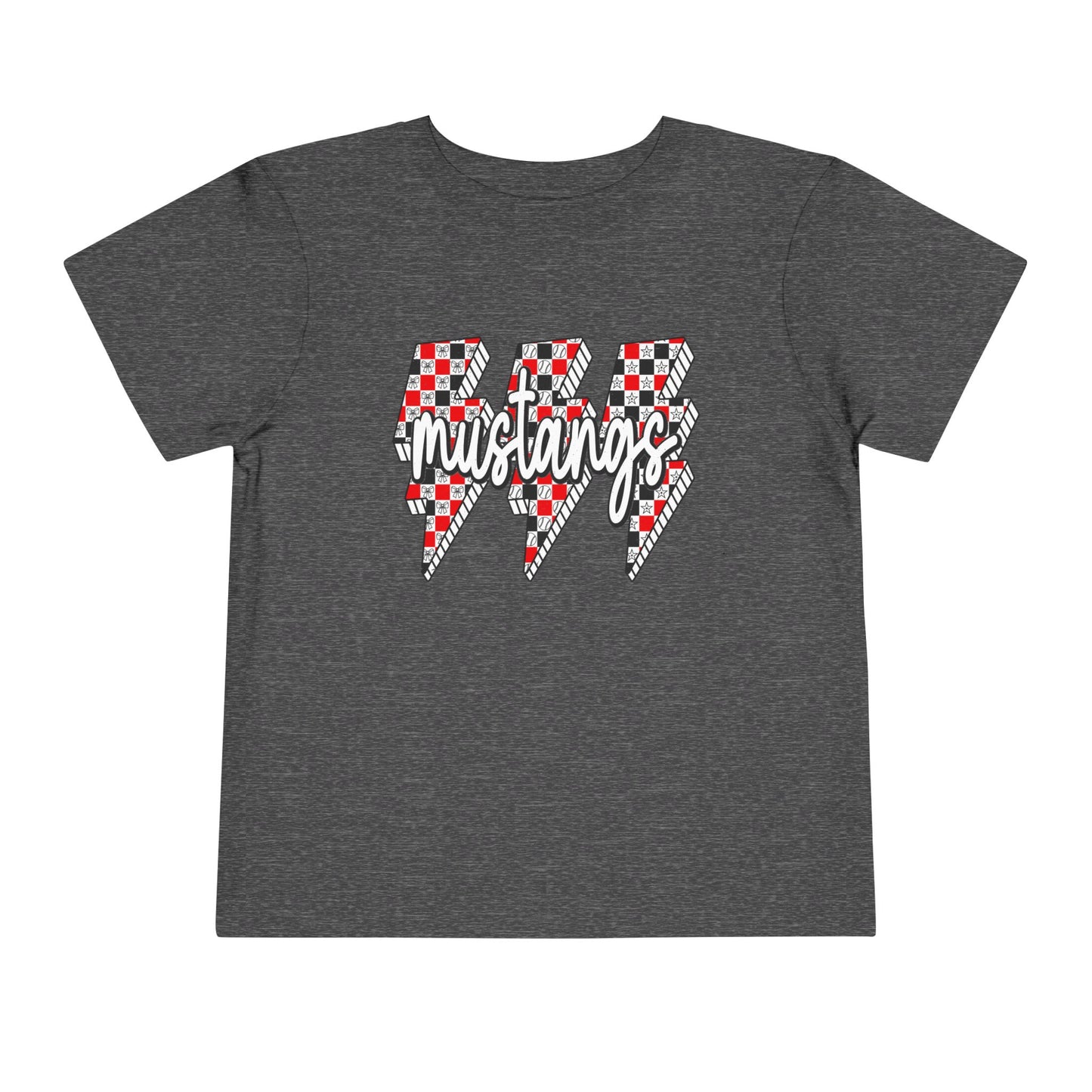 Mustang Lightning Toddler Tee - Fun Kids Wear, Perfect for Birthdays, Family Gatherings, Playdates, and Everyday Adventures