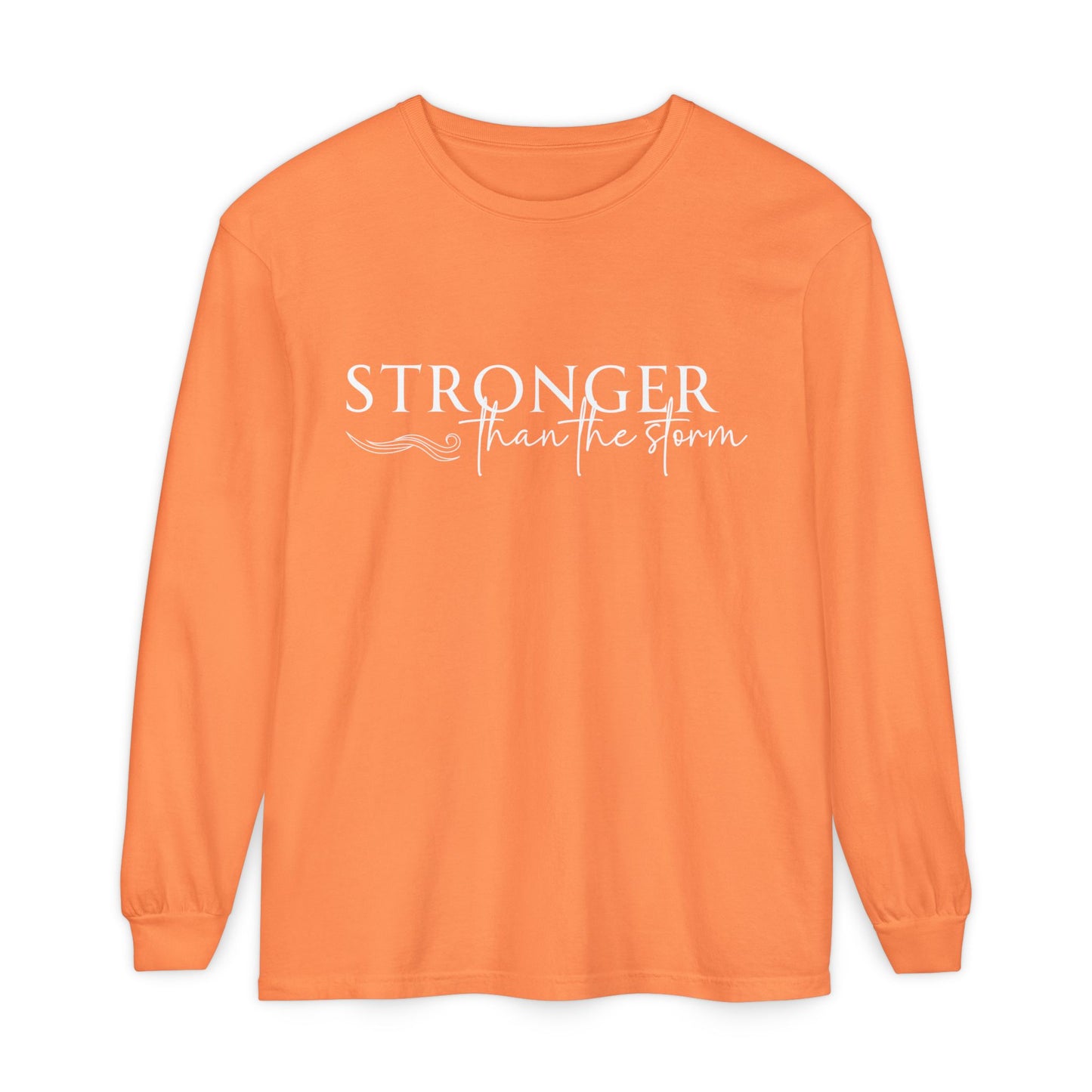 Inspirational Long Sleeve T-Shirt, Motivational Tee for Daily Wear, Perfect Gift for Encouragement, Birthday, or Strength