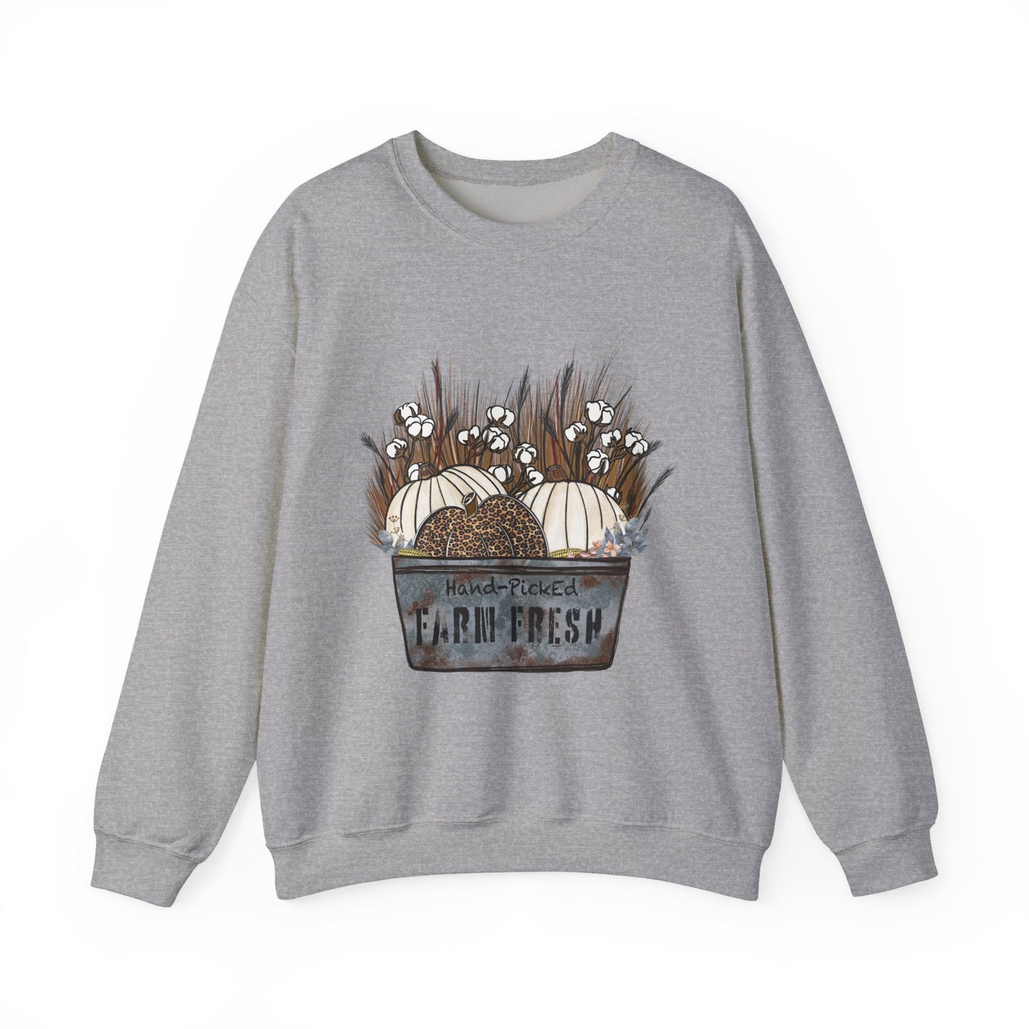 Farm Fresh Pumpkin Gildan Sweatshirt