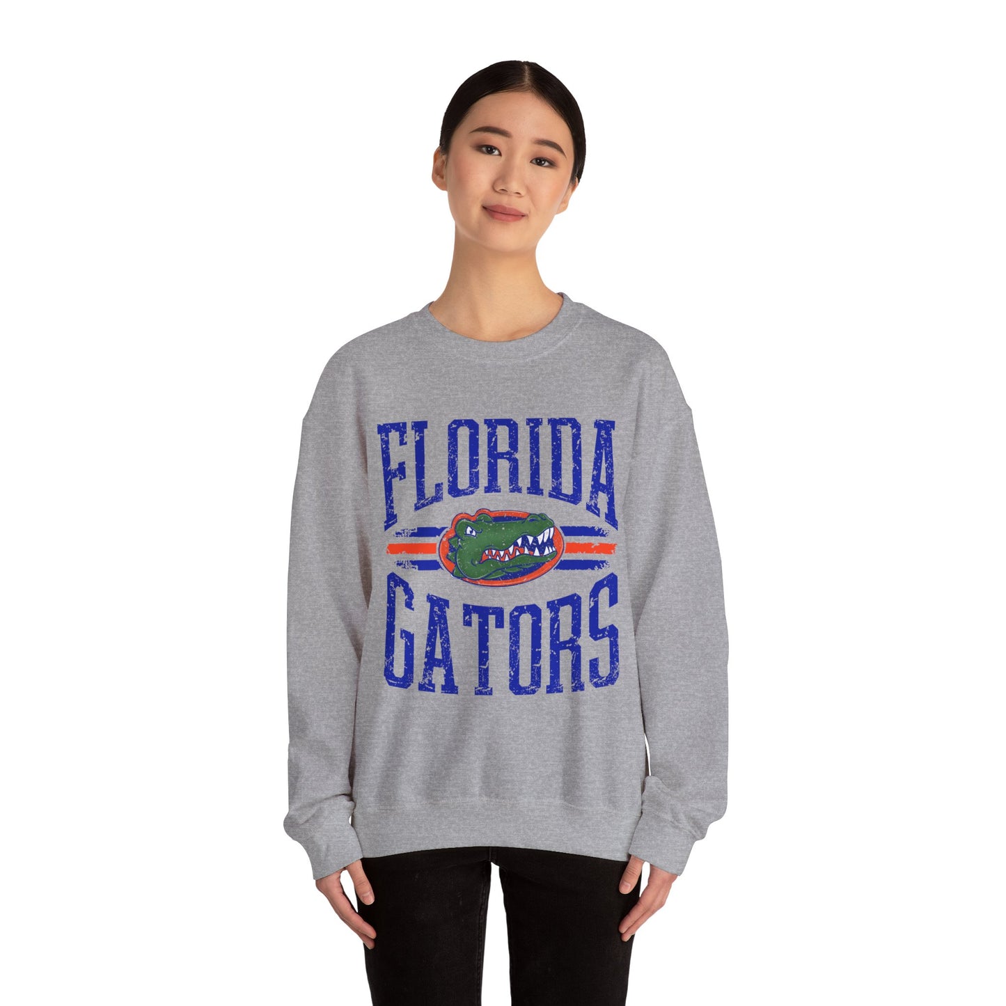 Florida Gators Crewneck Sweatshirt - Cozy Unisex Pullover - College Apparel - Game Day Wear - Sports Fan Gift - Stylish Comfort