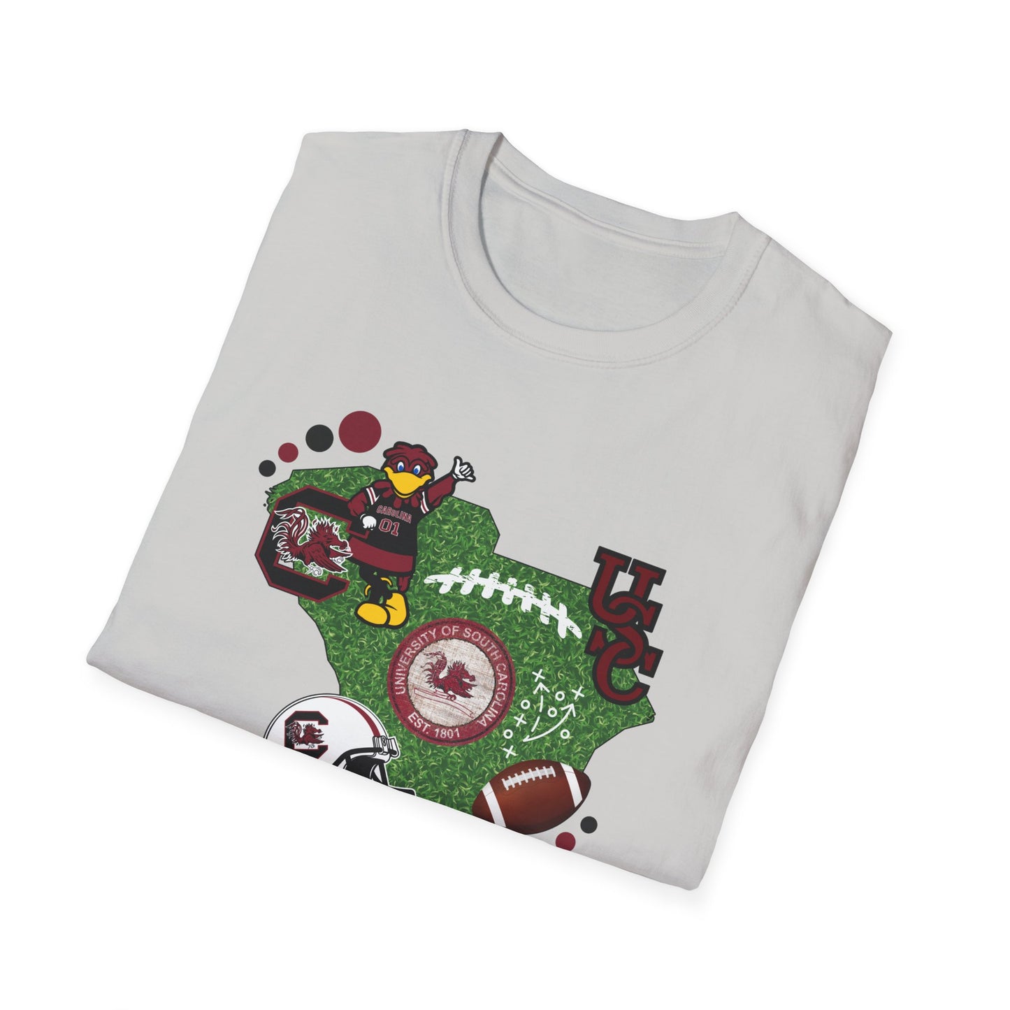 South Carolina Sports Fan Unisex T-Shirt, Game Day Apparel, College Football Tee, Gift for Him or Her, Casual Outfit