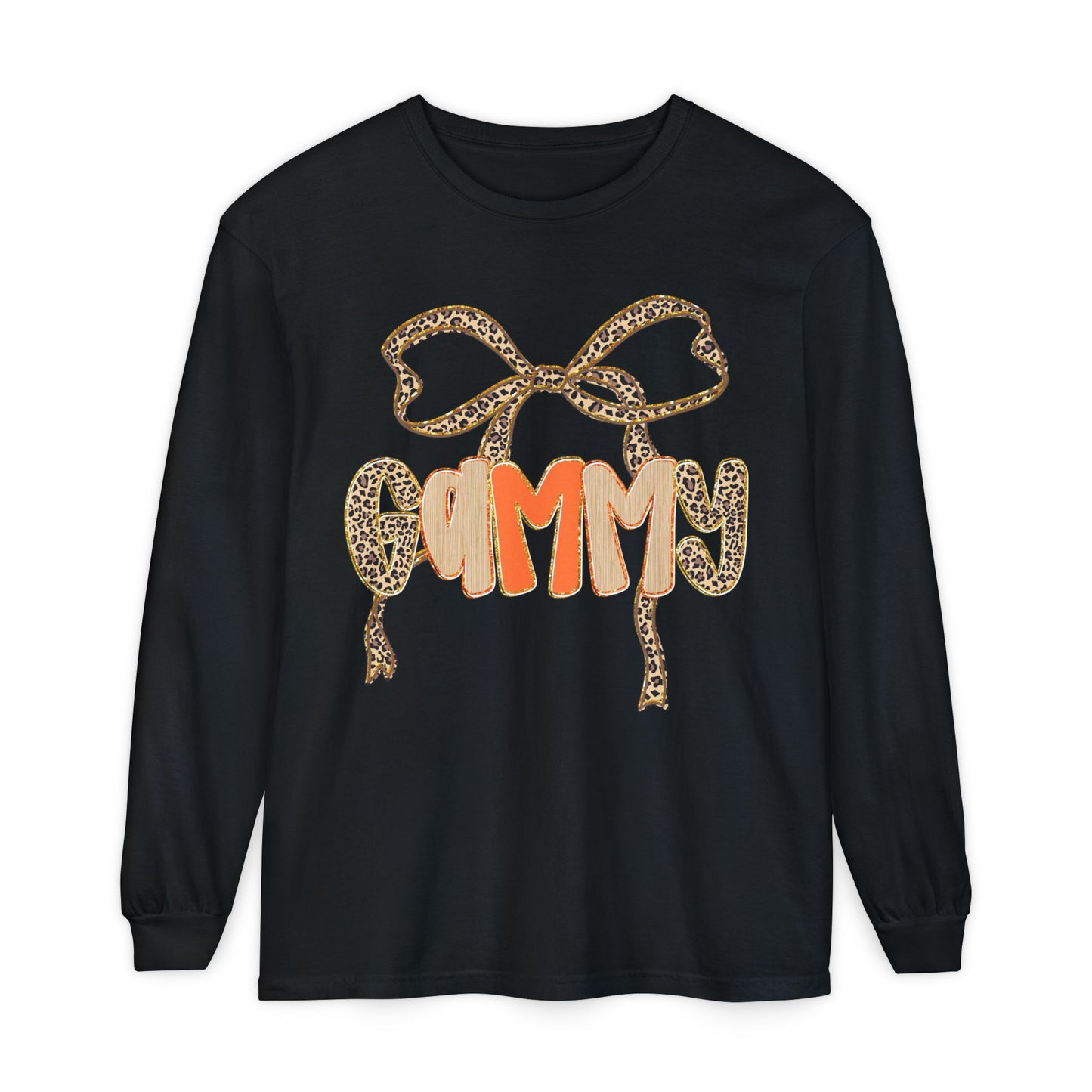 Gammy Leopard Long Sleeve T-Shirt