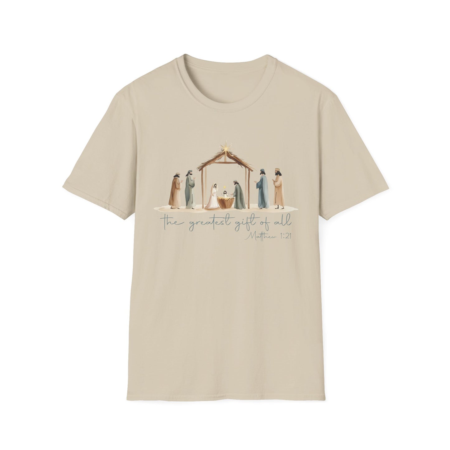 Nativity Scene Unisex T-Shirt Gildan