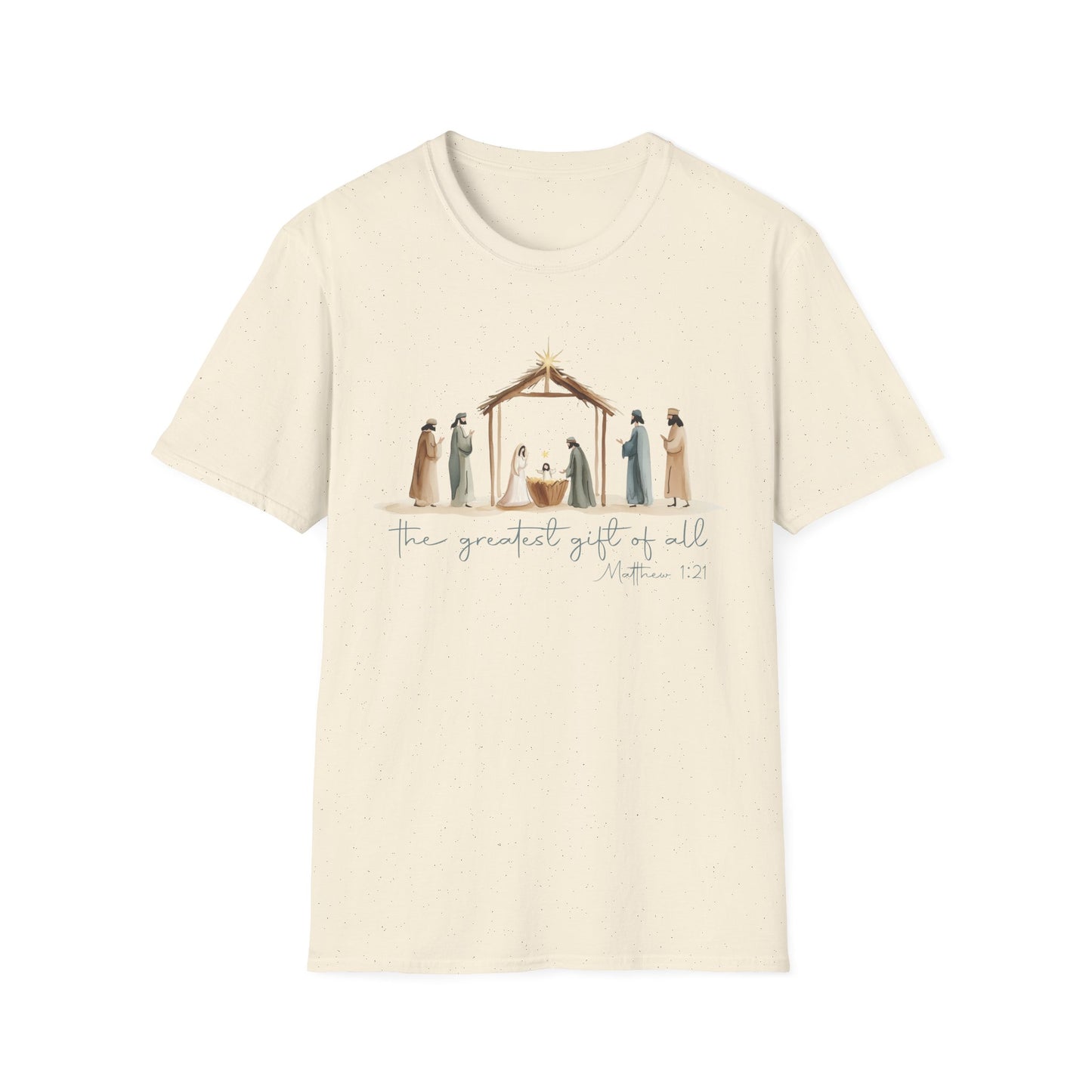 Nativity Scene Unisex T-Shirt Gildan