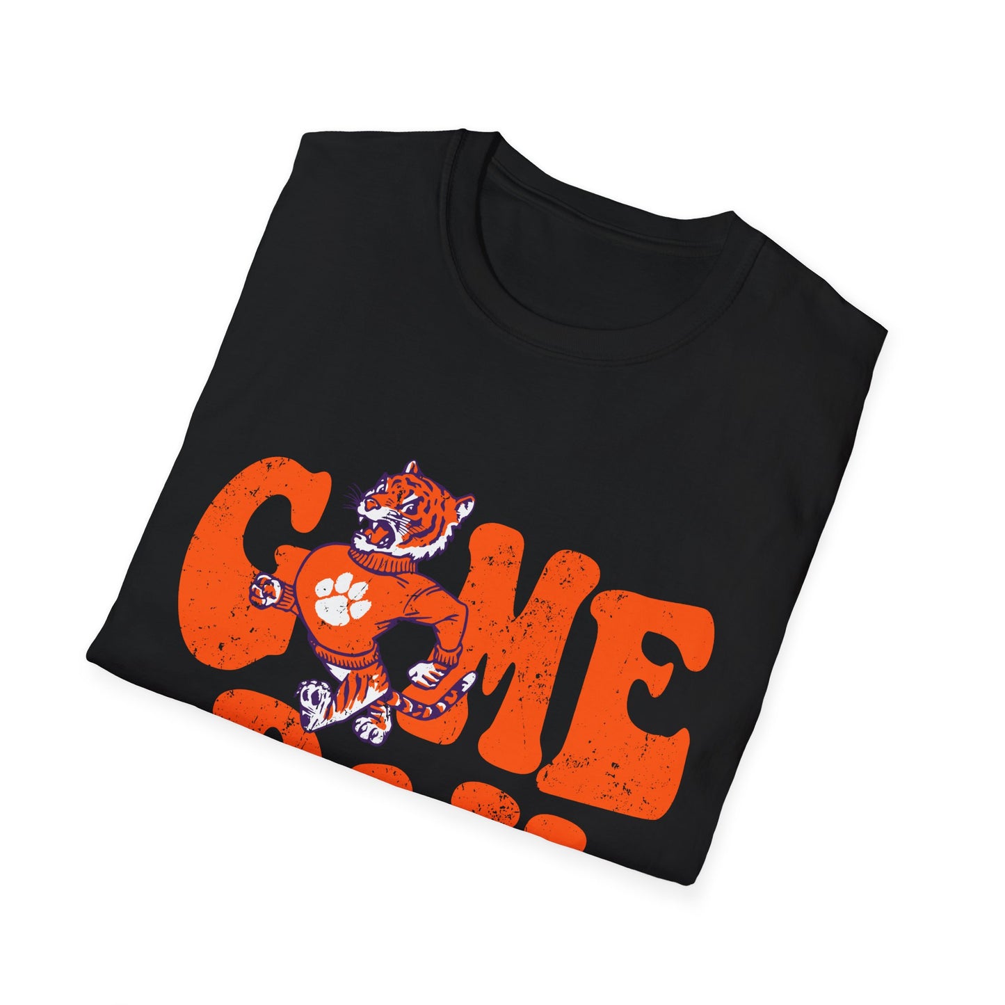 Game Day Unisex Softstyle T-Shirt | Perfect for Sports Fans, Tailgating, Casual Wear, Gift for Gamers, Cheer Day Apparel