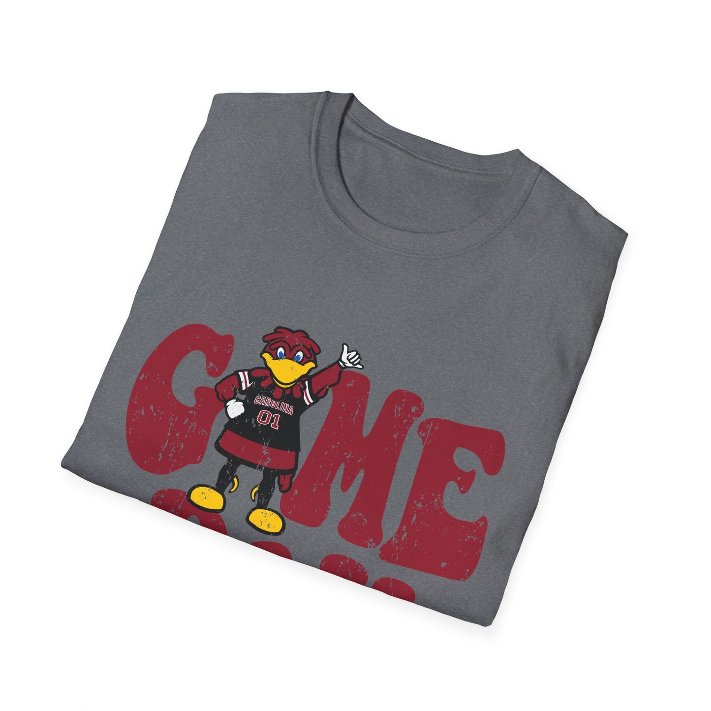 Game Day Unisex Softstyle T-Shirt, Fun Graphic Tee, Casual Wear, Sports Fan Apparel, Gift for Him/Her, Playful Shirt