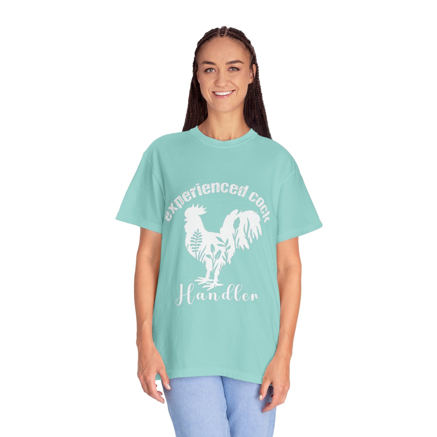 Experienced Cock Handler T-shirt, Unisex Style, Funny Gift, Chicken Lover Tee, Farm Enthusiast Apparel, Casual Wear