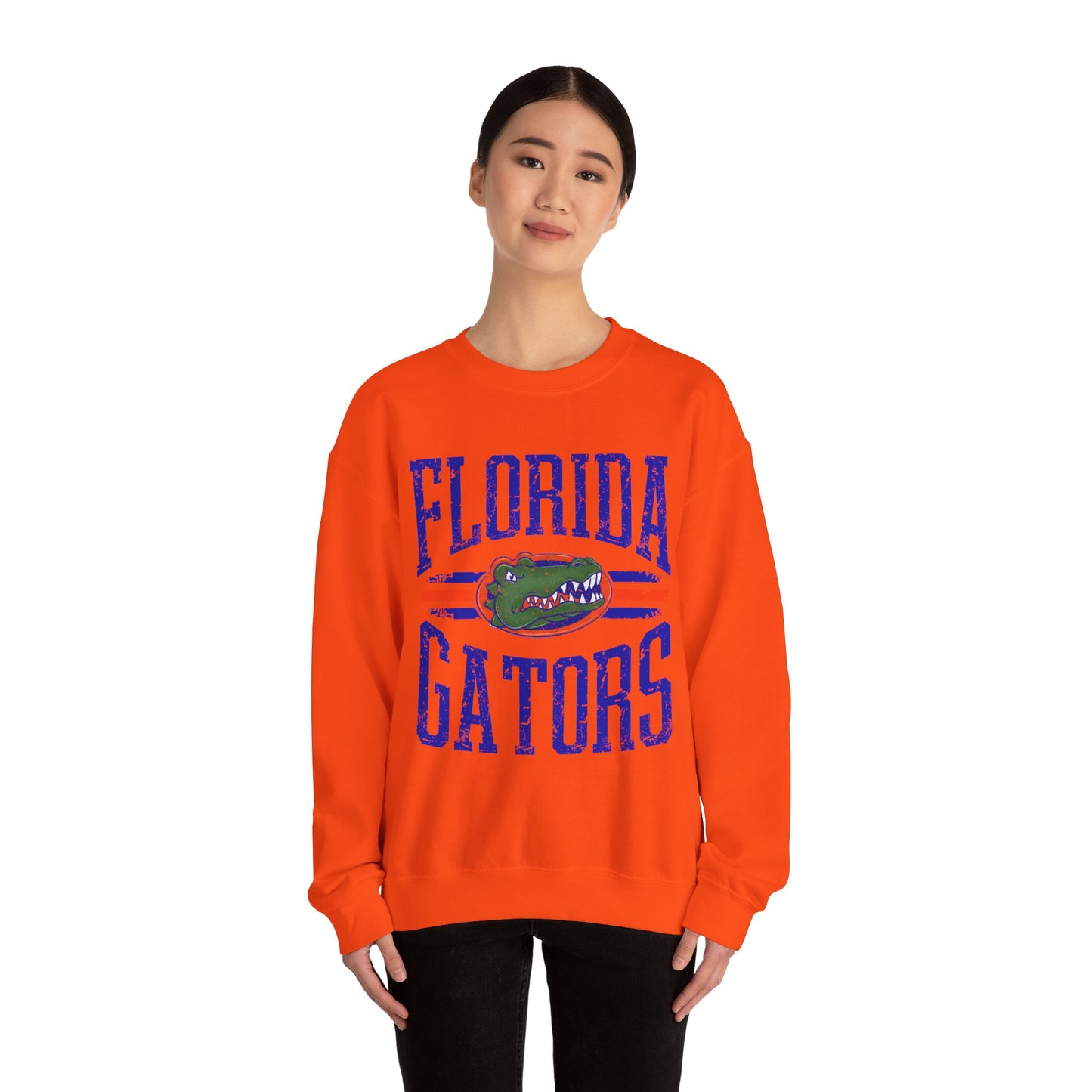 Florida Gators Crewneck Sweatshirt - Cozy Unisex Pullover - College Apparel - Game Day Wear - Sports Fan Gift - Stylish Comfort