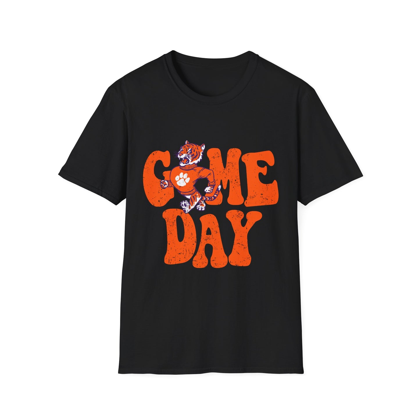 Game Day Unisex Softstyle T-Shirt | Perfect for Sports Fans, Tailgating, Casual Wear, Gift for Gamers, Cheer Day Apparel