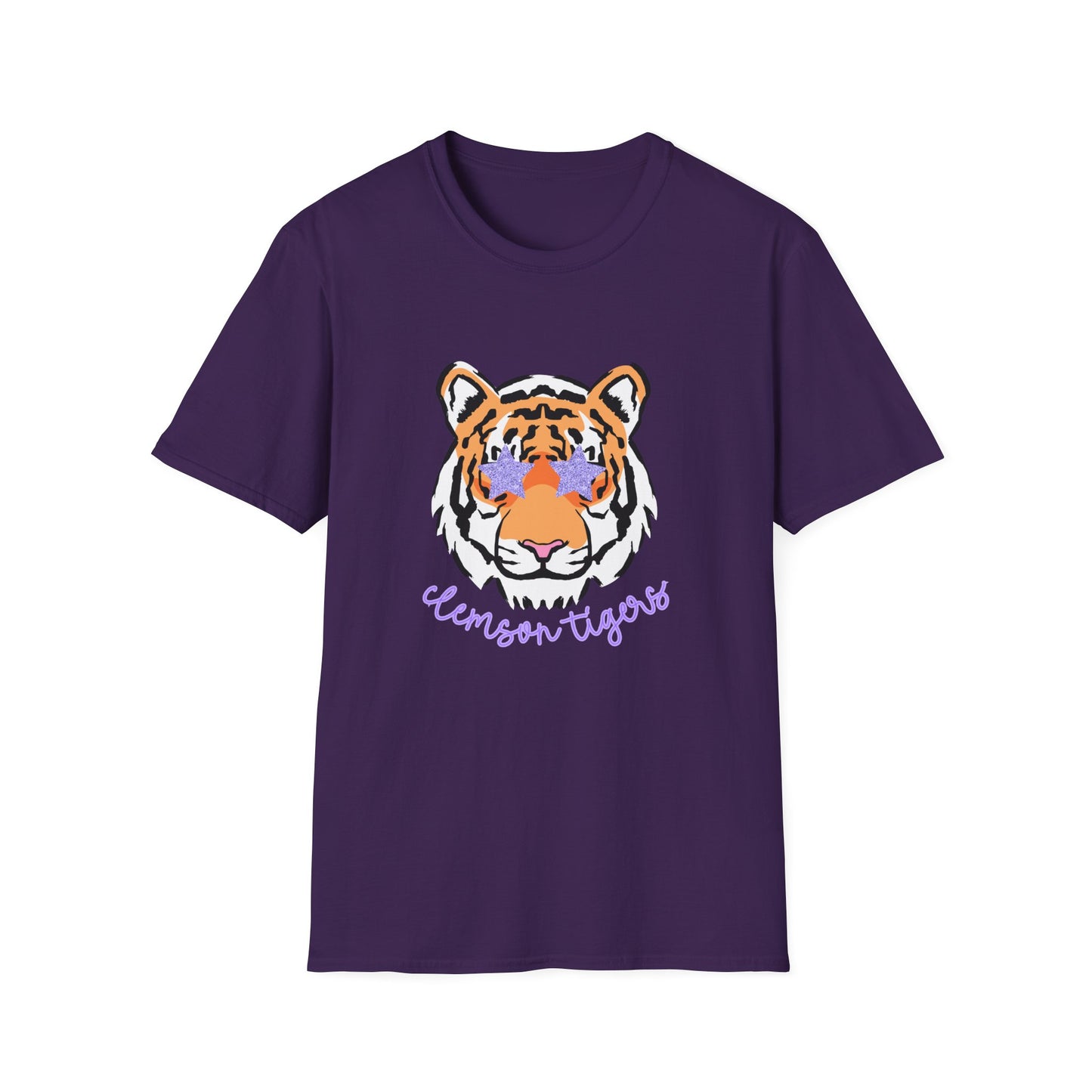 Clemson Tigers Unisex T-Shirt, College Apparel, Graphic Tee, Gift for Students, Casual Wear, School Spirit Shirt