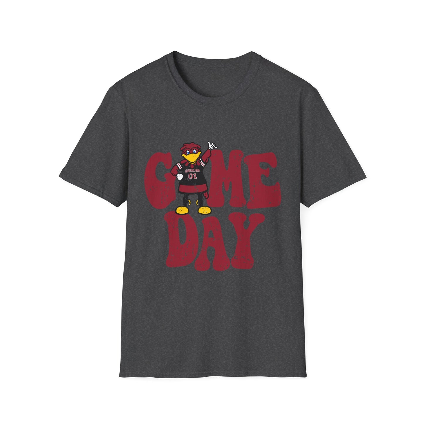 Game Day Unisex Softstyle T-Shirt, Fun Graphic Tee, Casual Wear, Sports Fan Apparel, Gift for Him/Her, Playful Shirt