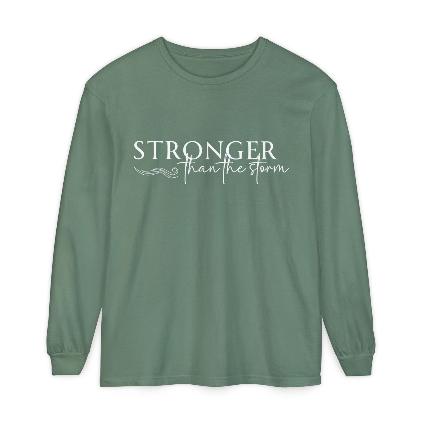 Inspirational Long Sleeve T-Shirt, Motivational Tee for Daily Wear, Perfect Gift for Encouragement, Birthday, or Strength