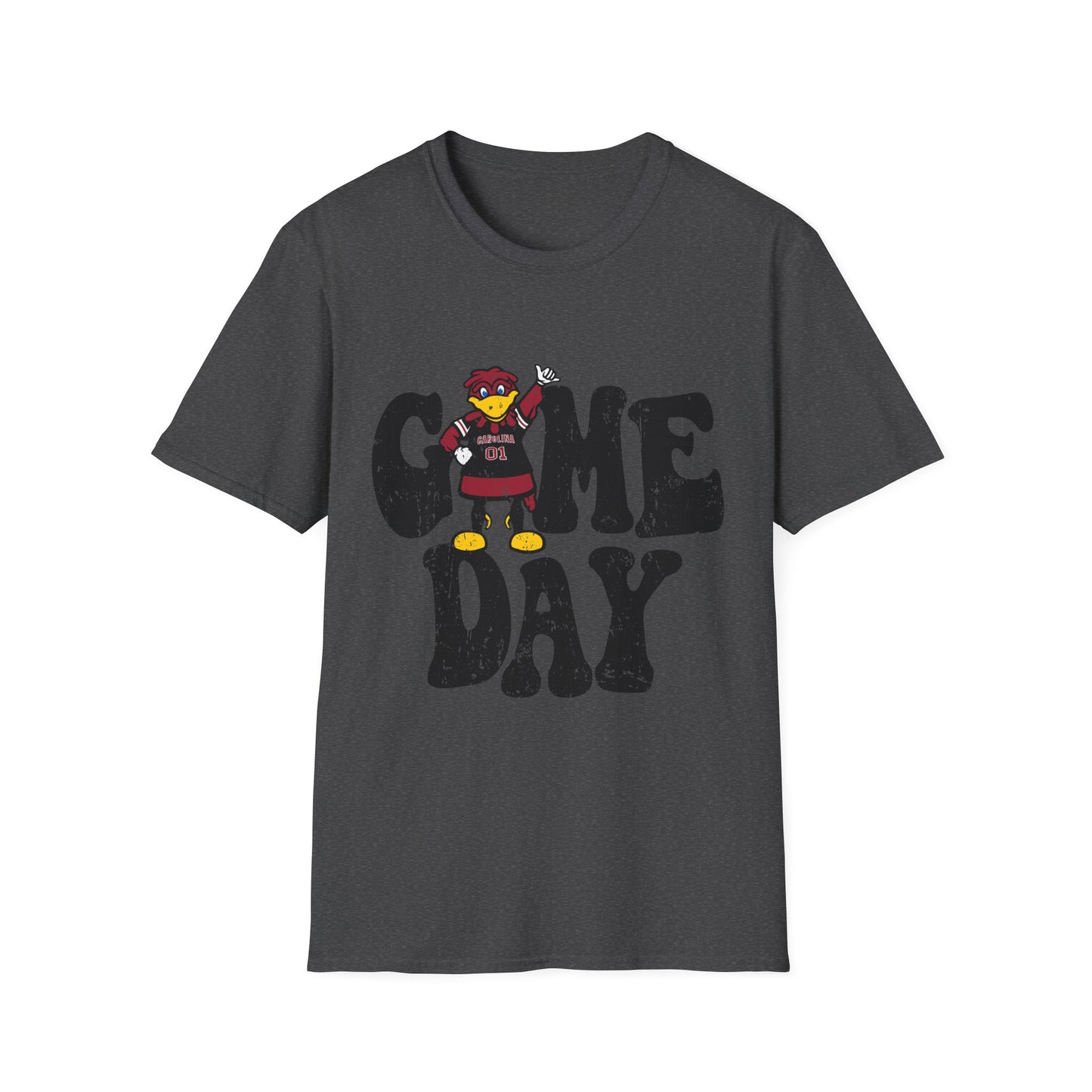 Game Day Unisex Softstyle T-Shirt, Football Shirt, Sports Fan Tee, Casual Wear, Gift for Game Day Parties