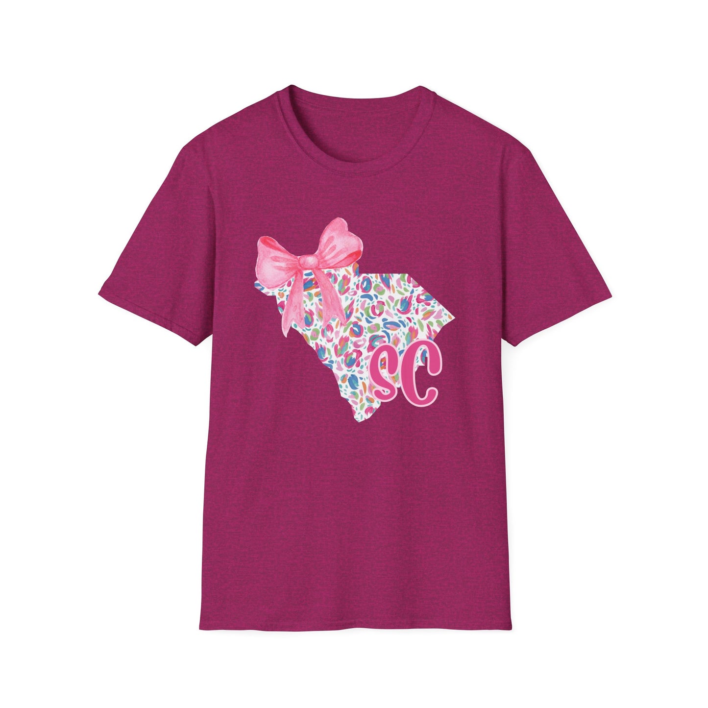 South Carolina Monogram T-Shirt, Cute Gift for Her, Southern Pride Apparel, Spring/Summer Fashion, Fun Birthday/Party Shirt