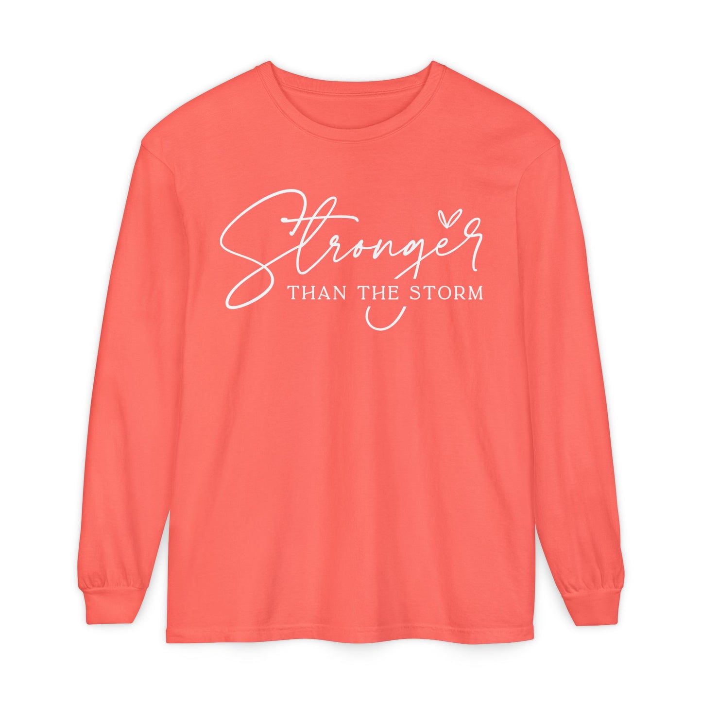 Comfortable Unisex Garment-Dyed Long Sleeve T-Shirt | Casual Wear, Gift for Him and Her, Cozy Layering Piece, Everyday Essentials