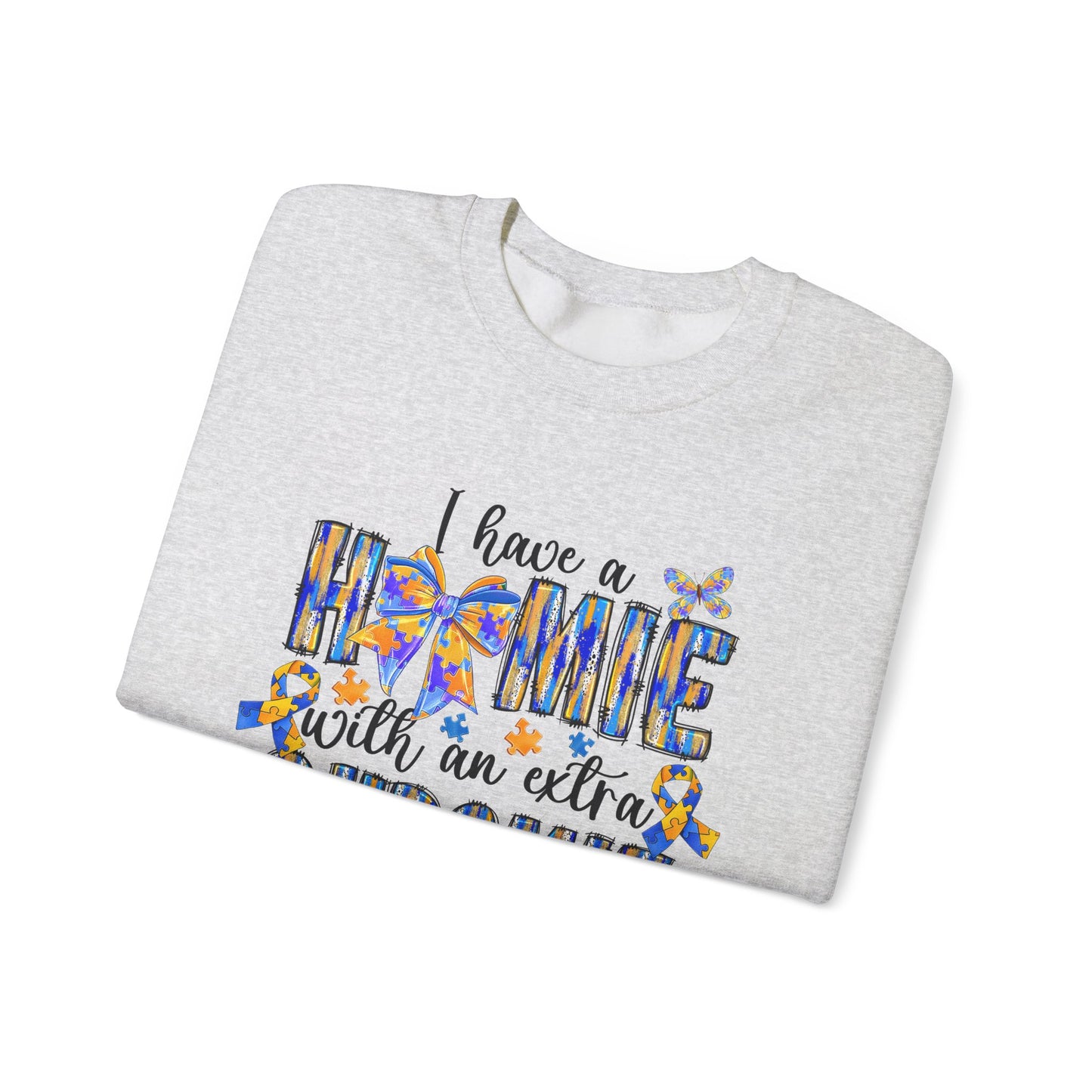 Chromosome Awareness Sweatshirt, Unisex Pullover, Gift for Caregivers, Genetic Disorder Awareness, Comfortable Crewneck
