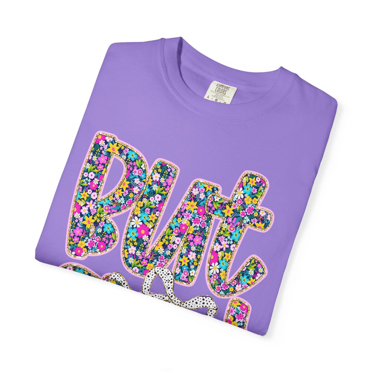 God Is Good Floral T-Shirt, Inspirational Tee, Gift for Him/Her, Faith-Based Apparel, Everyday Comfort