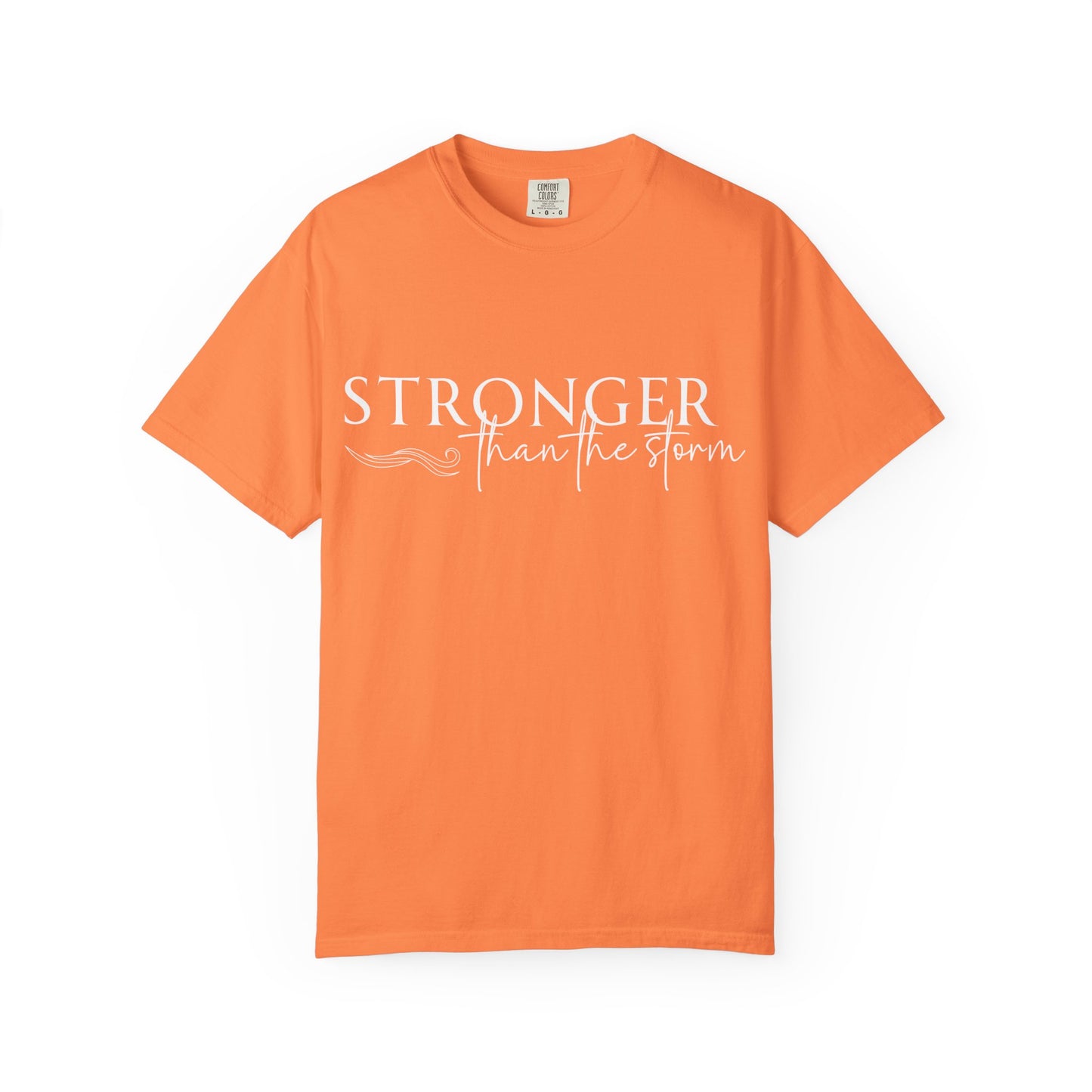 Stronger Than the Storm T-shirt, Inspirational T-shirt, Unisex Tee, Motivational Apparel, Gift for Resilience, Positive Vibes
