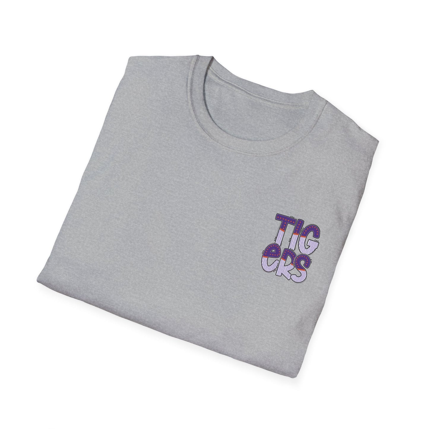 Bold Tiger Graphic T-Shirt, Animal Lover Tee, Unisex Casual Shirt, Birthday Gift, Vintage Style Apparel
