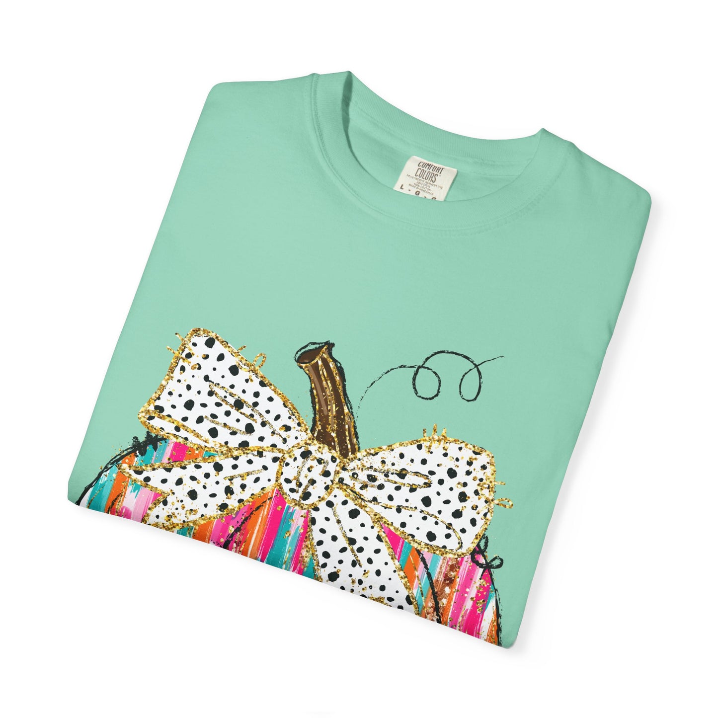 Colorful Pumpkin Graphic T-Shirt for Fall, Casual Autumn Tee, Halloween Shirt, Thanksgiving Outfit, Gift for Her