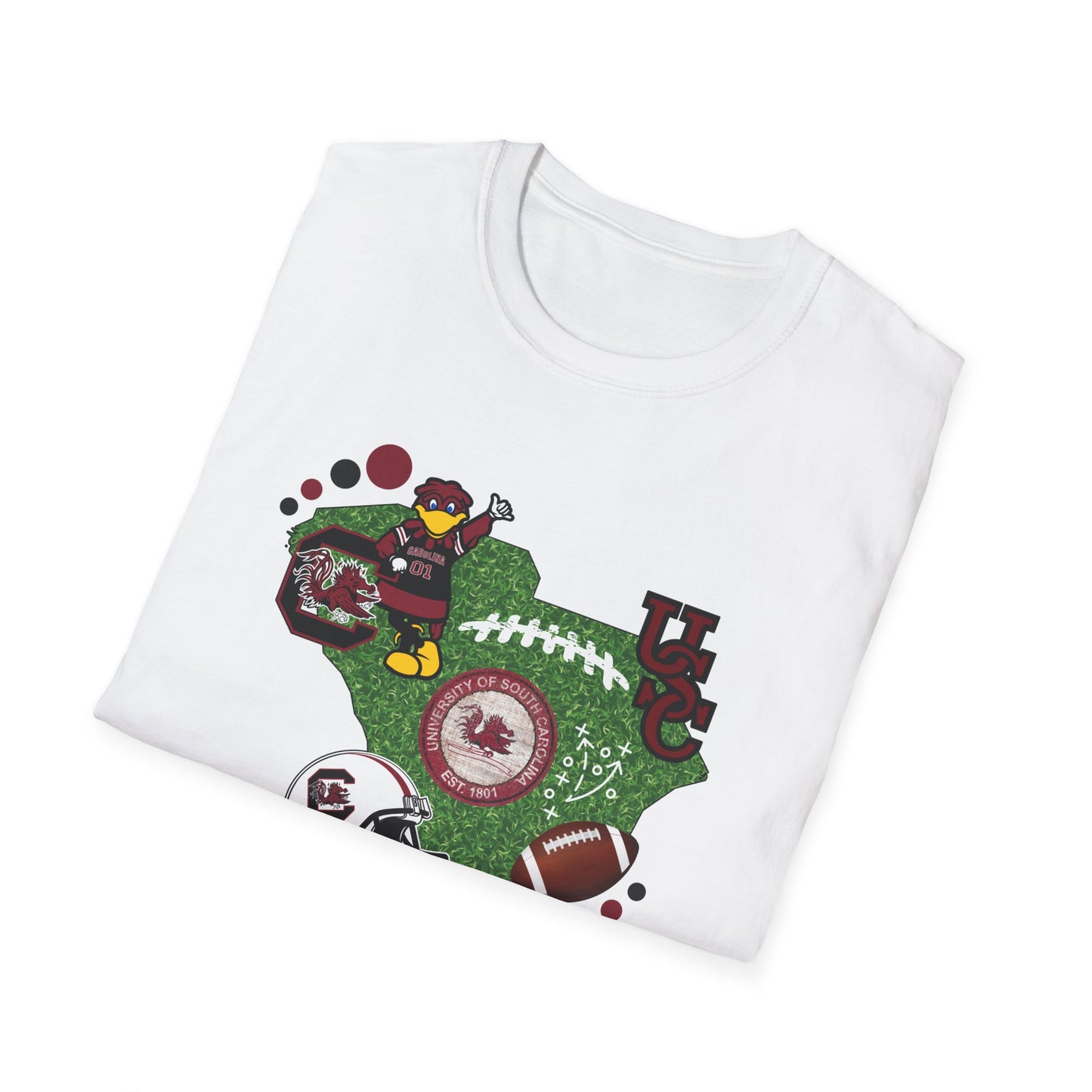 South Carolina Sports Fan Unisex T-Shirt, Game Day Apparel, College Football Tee, Gift for Him or Her, Casual Outfit