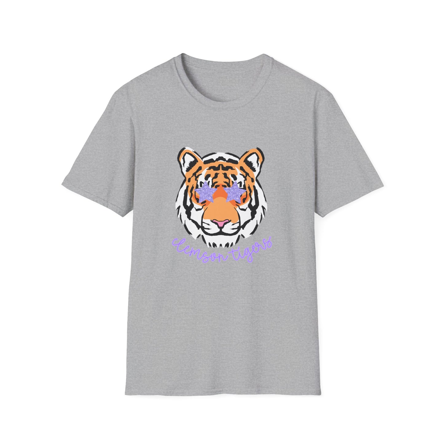 Clemson Tigers Unisex T-Shirt, College Apparel, Graphic Tee, Gift for Students, Casual Wear, School Spirit Shirt