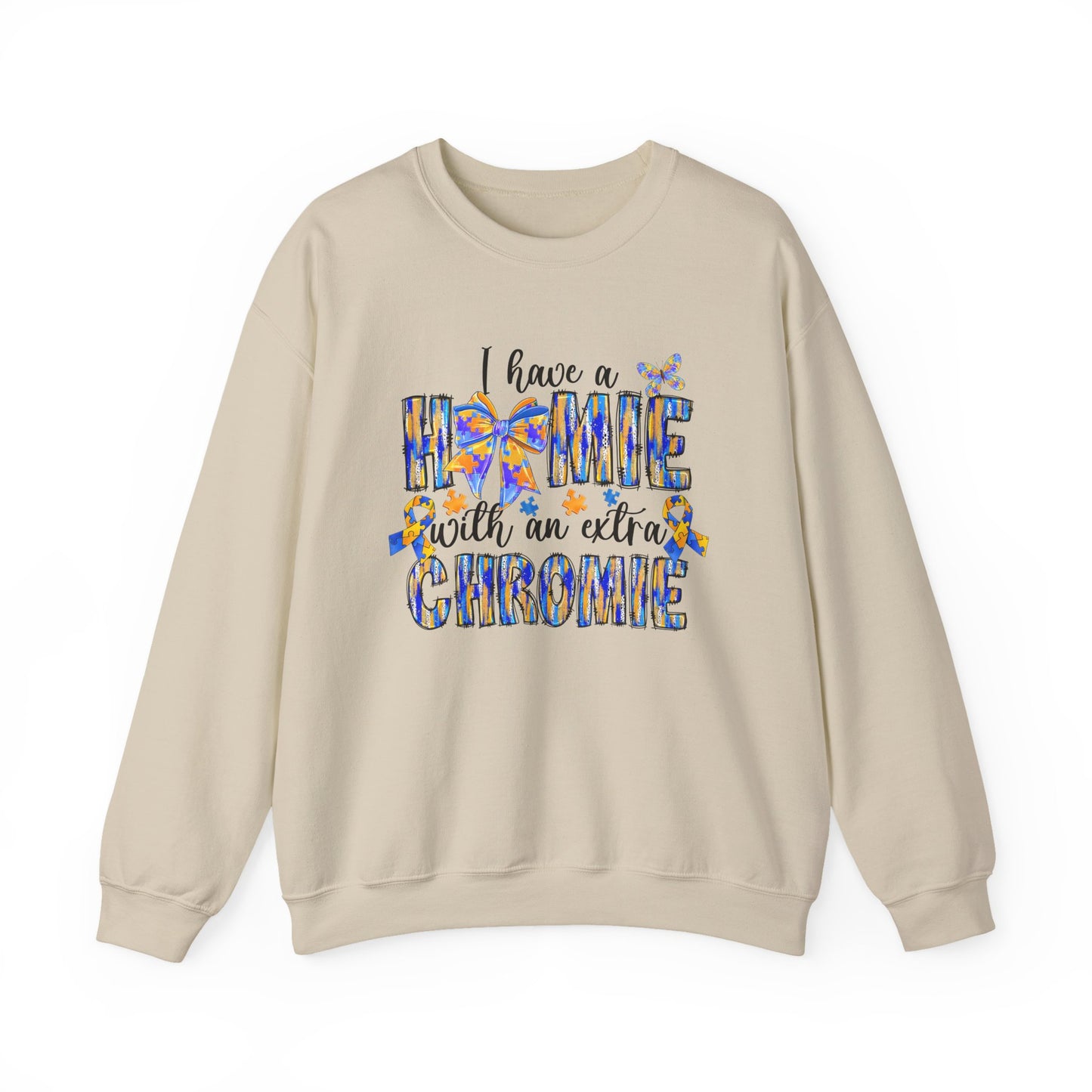 Chromosome Awareness Sweatshirt, Unisex Pullover, Gift for Caregivers, Genetic Disorder Awareness, Comfortable Crewneck