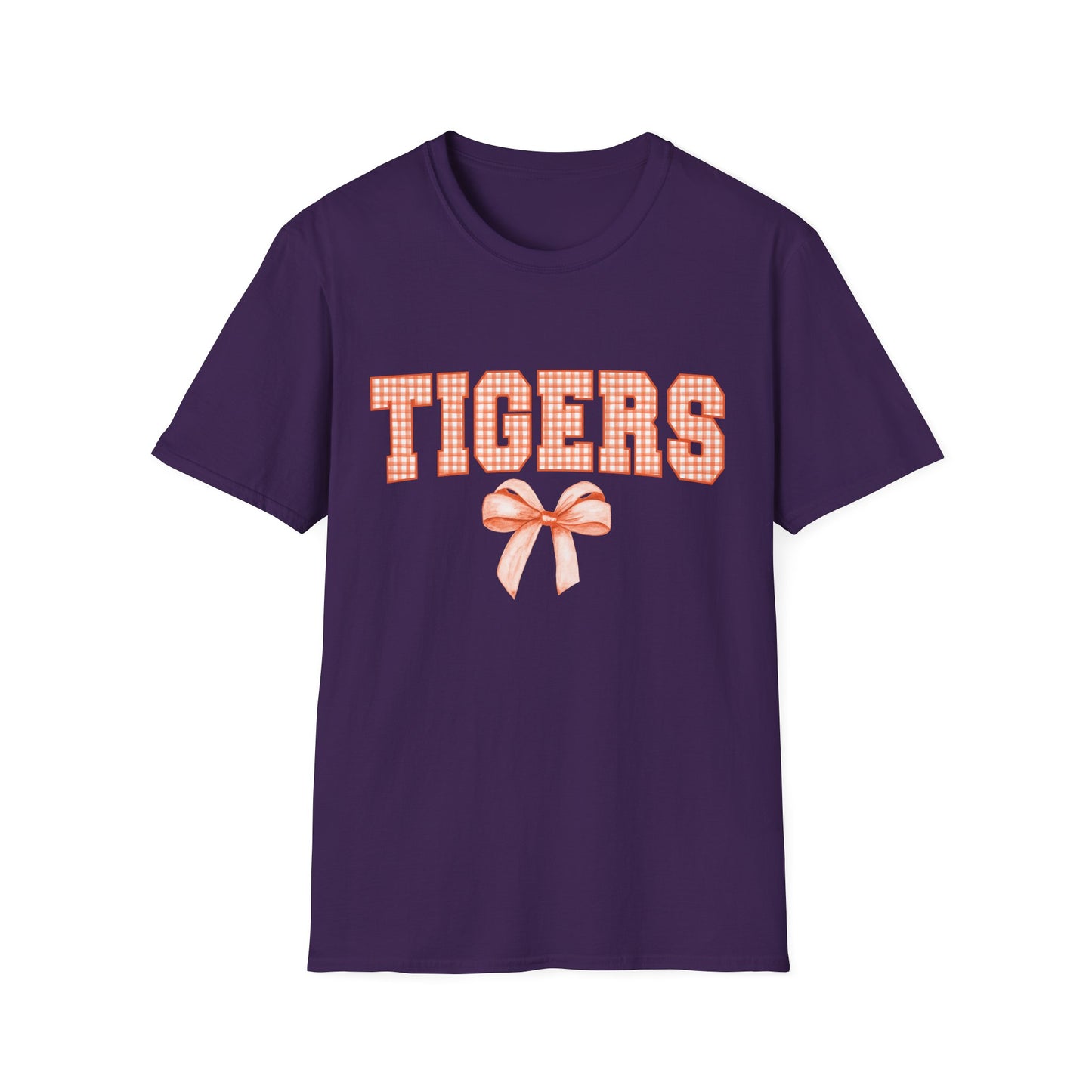 Tigers Graphic T-Shirt, Cute Casual Top, Tiger Appreciation Gift, Trendy College Wear, Perfect for Sports Events, Summer Outings