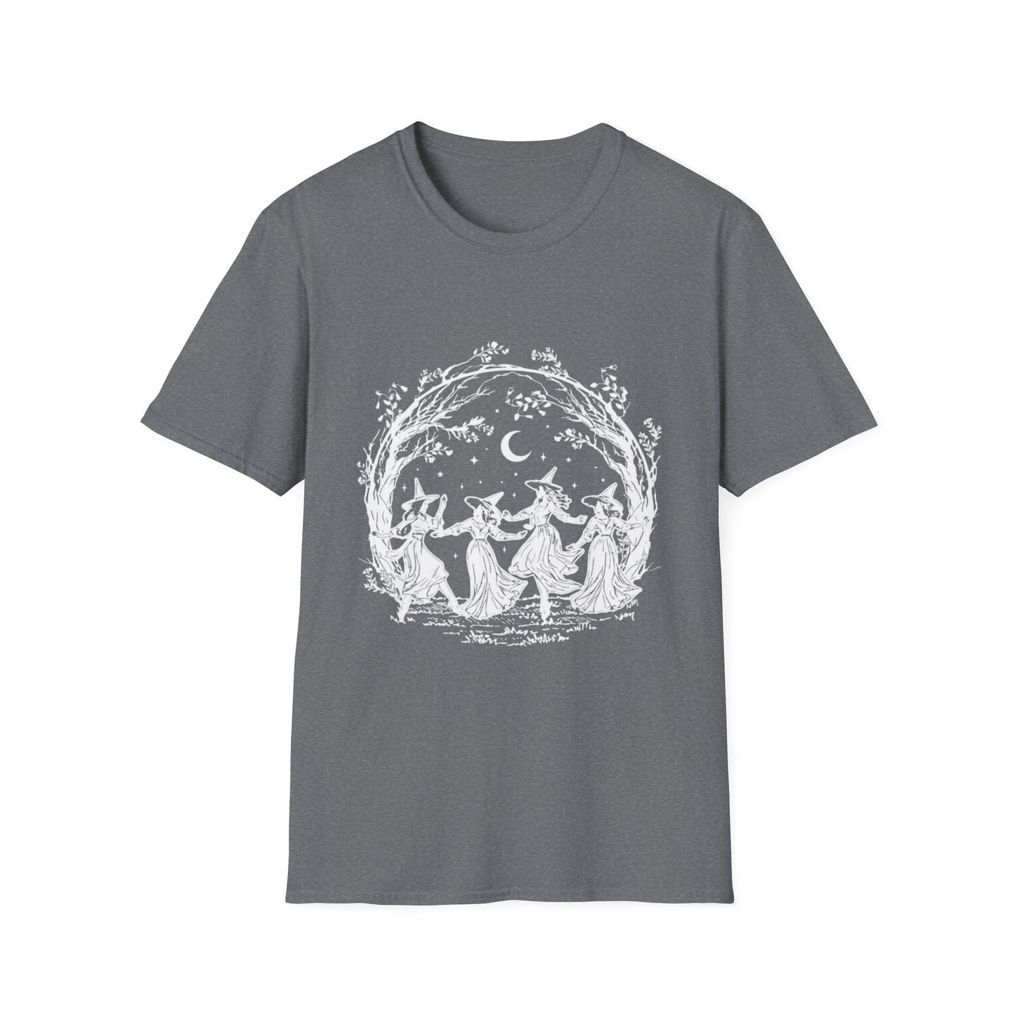 Enchanted Forest T-Shirt, Nature Lover Shirt, Bohemian Graphic Tee, Witchy Style Top, Gift for Magical Occasions