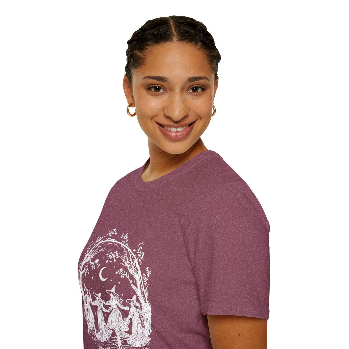 Enchanted Forest T-Shirt, Nature Lover Shirt, Bohemian Graphic Tee, Witchy Style Top, Gift for Magical Occasions