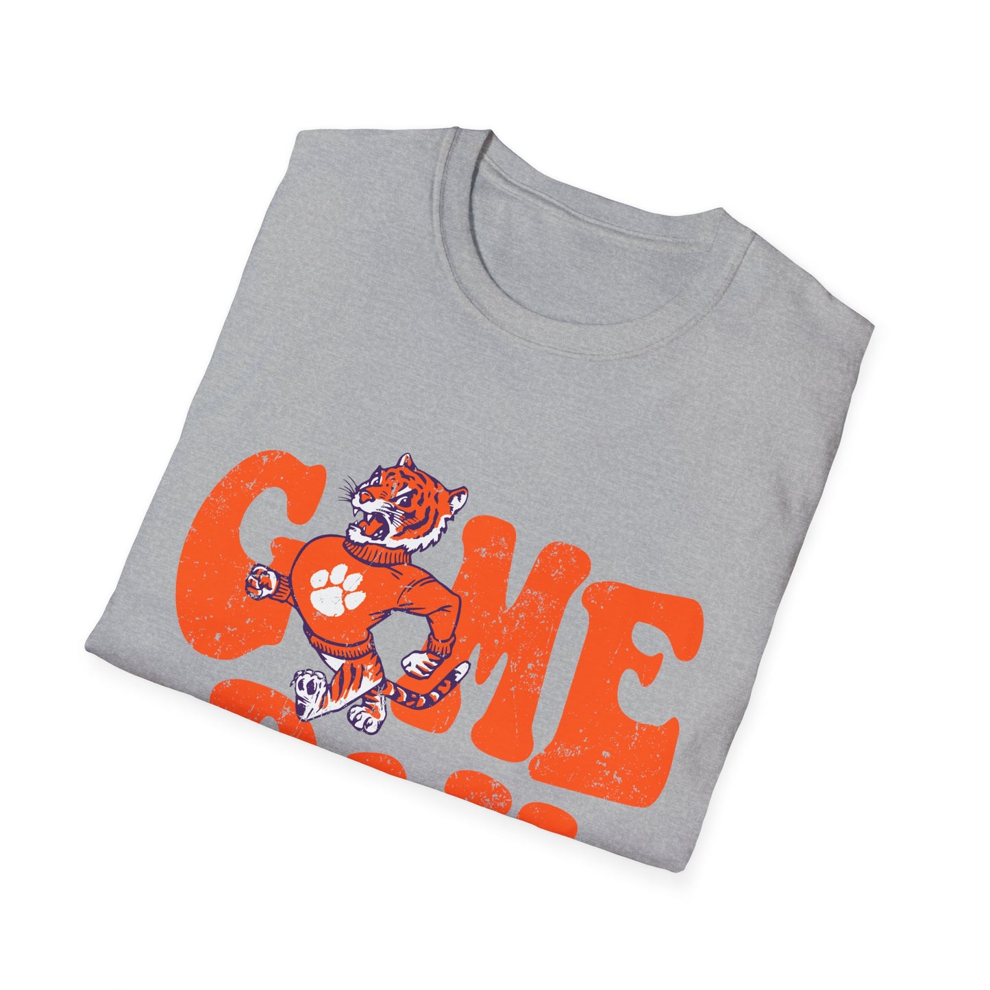 Game Day Unisex Softstyle T-Shirt | Perfect for Sports Fans, Tailgating, Casual Wear, Gift for Gamers, Cheer Day Apparel