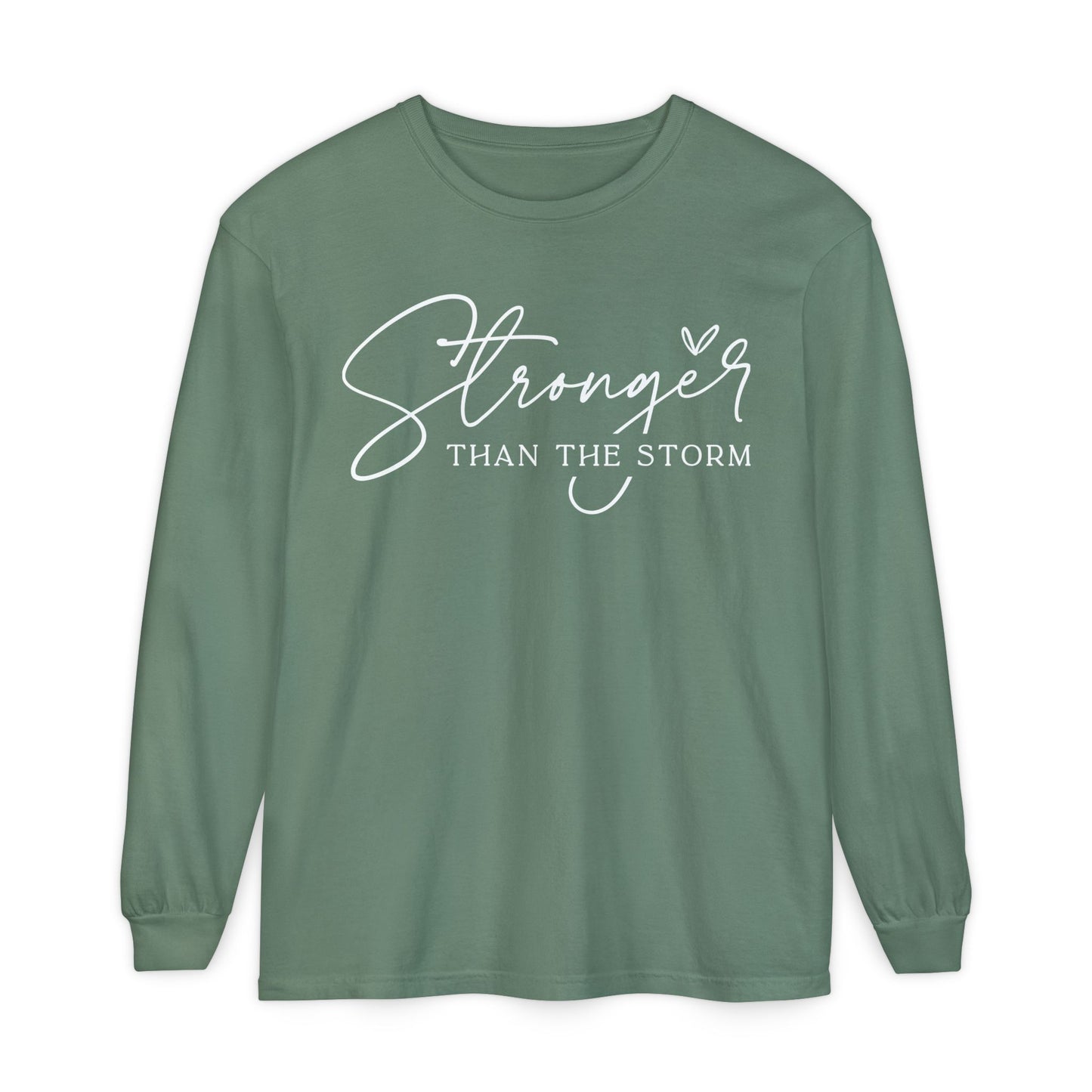 Comfortable Unisex Garment-Dyed Long Sleeve T-Shirt | Casual Wear, Gift for Him and Her, Cozy Layering Piece, Everyday Essentials