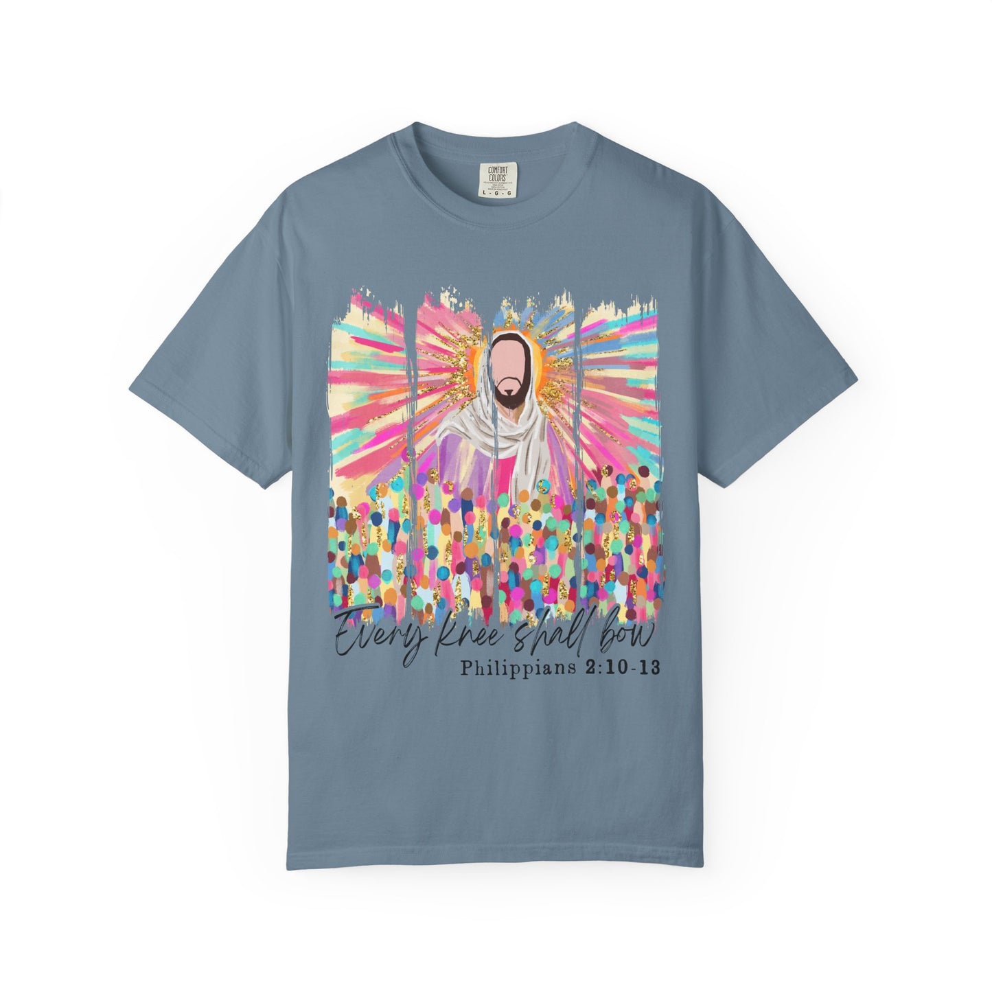 Colorful Faith T-Shirt, Biblical Verse Tee, Inspirational Apparel, Unisex Graphic Shirt, Christian Gift Idea, Religious T-Shirt