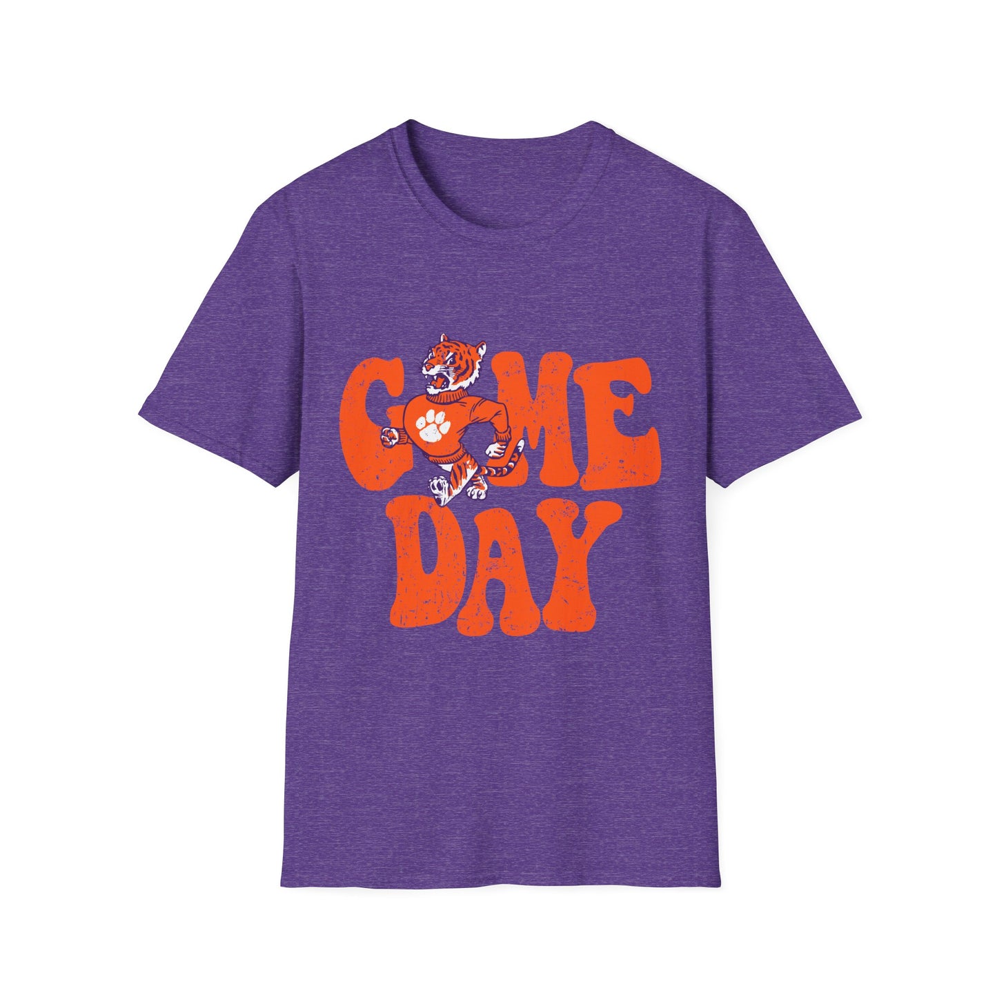 Game Day Unisex Softstyle T-Shirt | Perfect for Sports Fans, Tailgating, Casual Wear, Gift for Gamers, Cheer Day Apparel