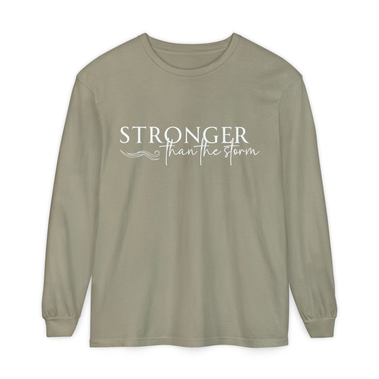 Inspirational Long Sleeve T-Shirt, Motivational Tee for Daily Wear, Perfect Gift for Encouragement, Birthday, or Strength