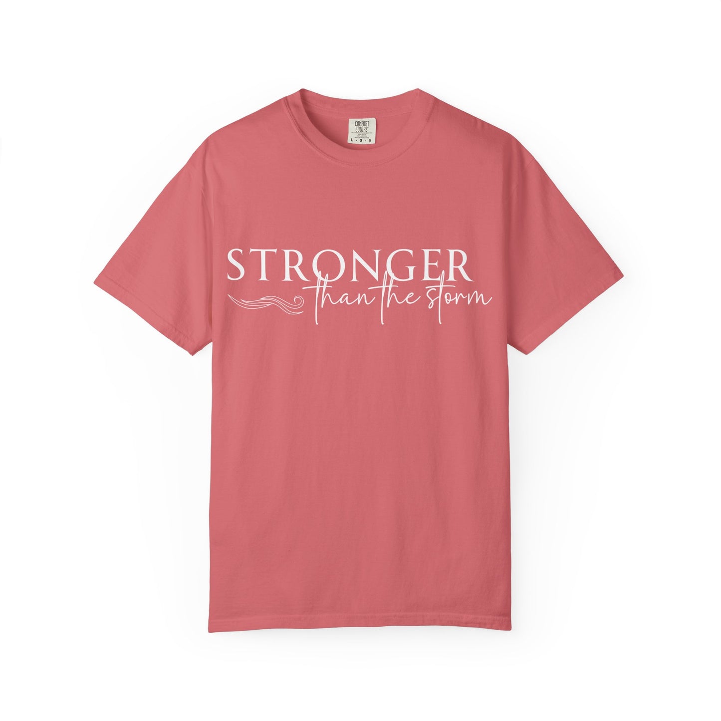 Stronger Than the Storm T-shirt, Inspirational T-shirt, Unisex Tee, Motivational Apparel, Gift for Resilience, Positive Vibes