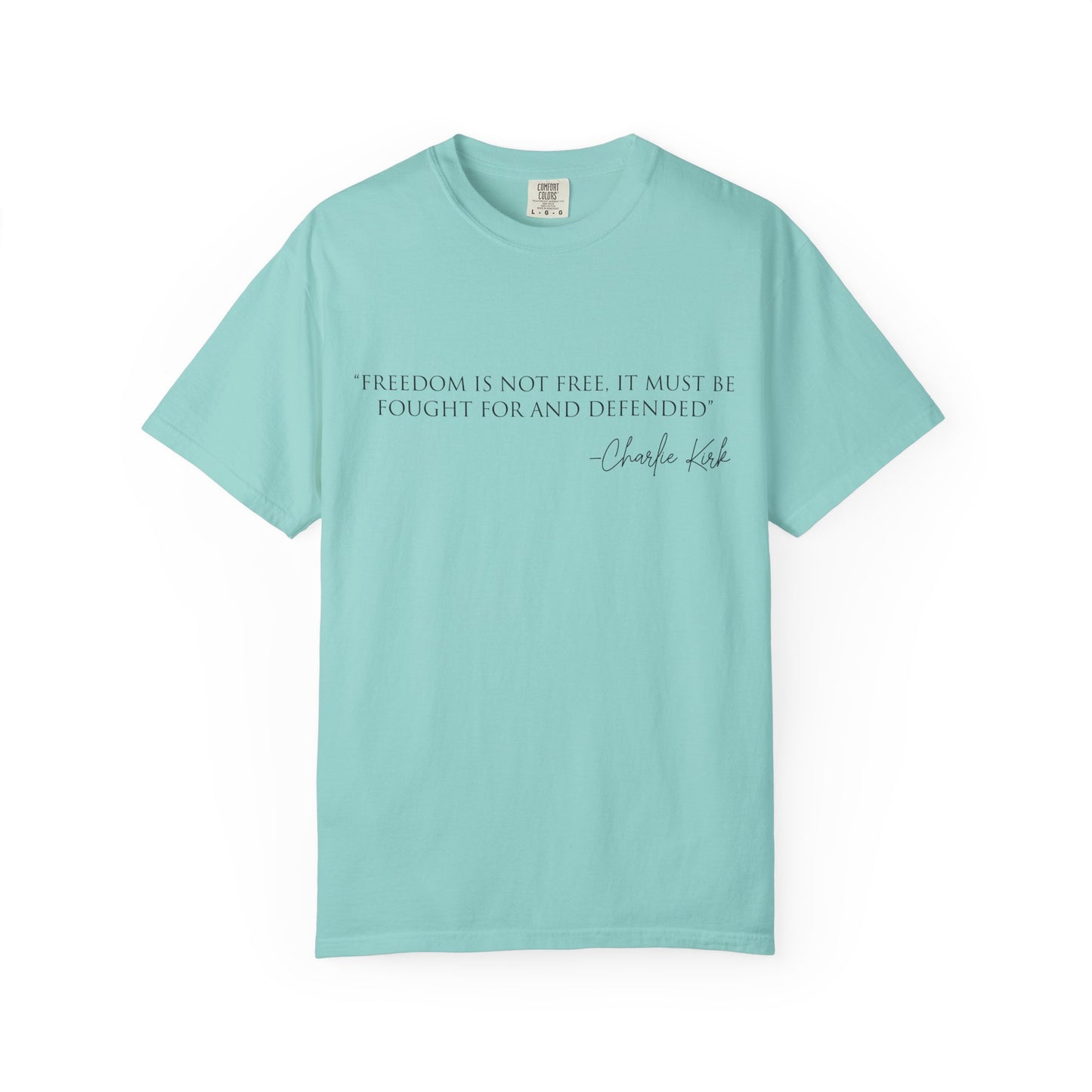 Freedom Quote Unisex T-Shirt, Motivational Tee, Gift for Activists, Casual Wear, Birthday Present, Statement Apparel