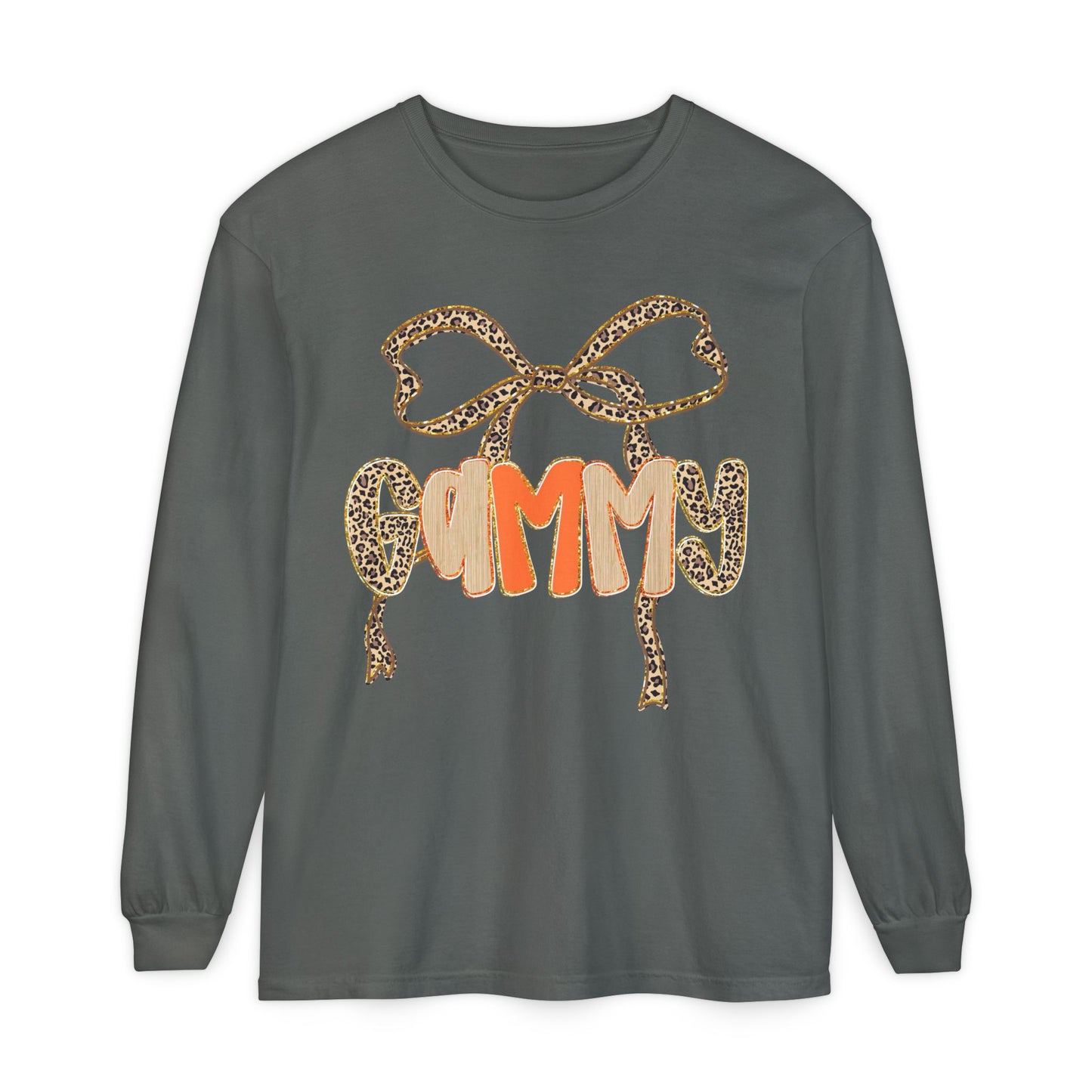 Gammy Leopard Long Sleeve T-Shirt