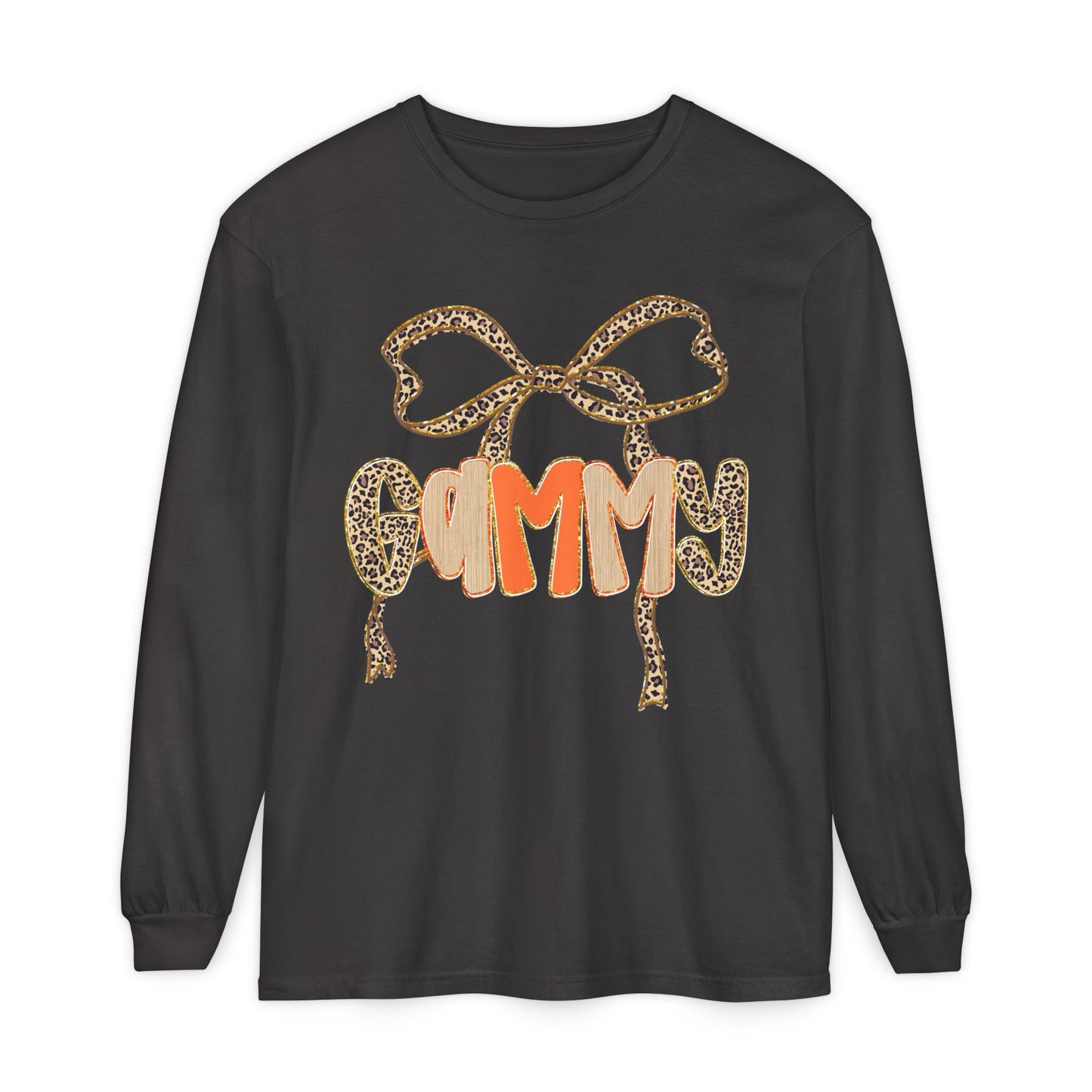 Gammy Leopard Long Sleeve T-Shirt