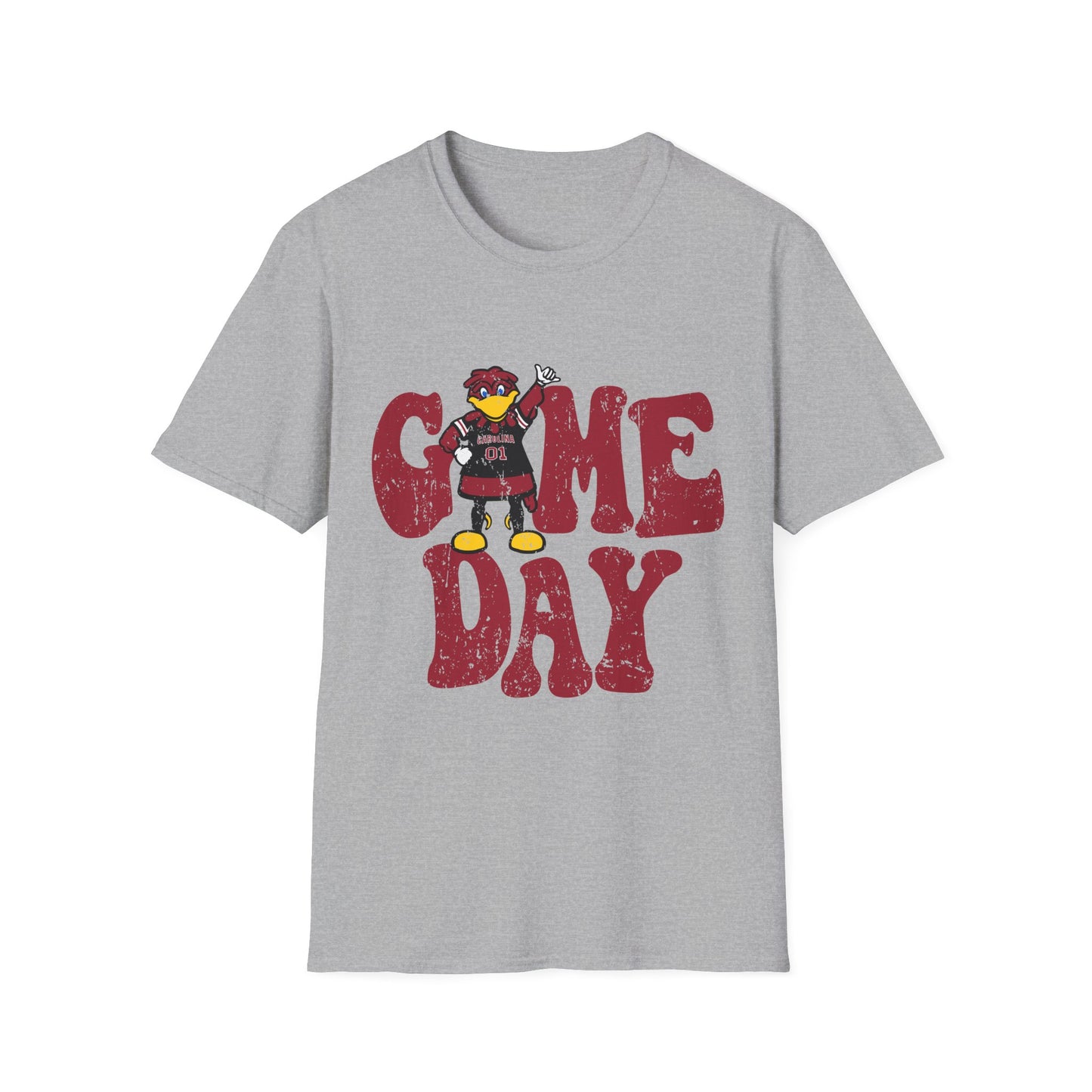 Game Day Unisex Softstyle T-Shirt, Fun Graphic Tee, Casual Wear, Sports Fan Apparel, Gift for Him/Her, Playful Shirt